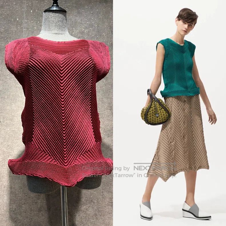 Issey Miyake Issey Miyake Runway Collection Bud Sleeveless Top Size M / US 6-8 / IT 42-44 - 1 Thumbnail