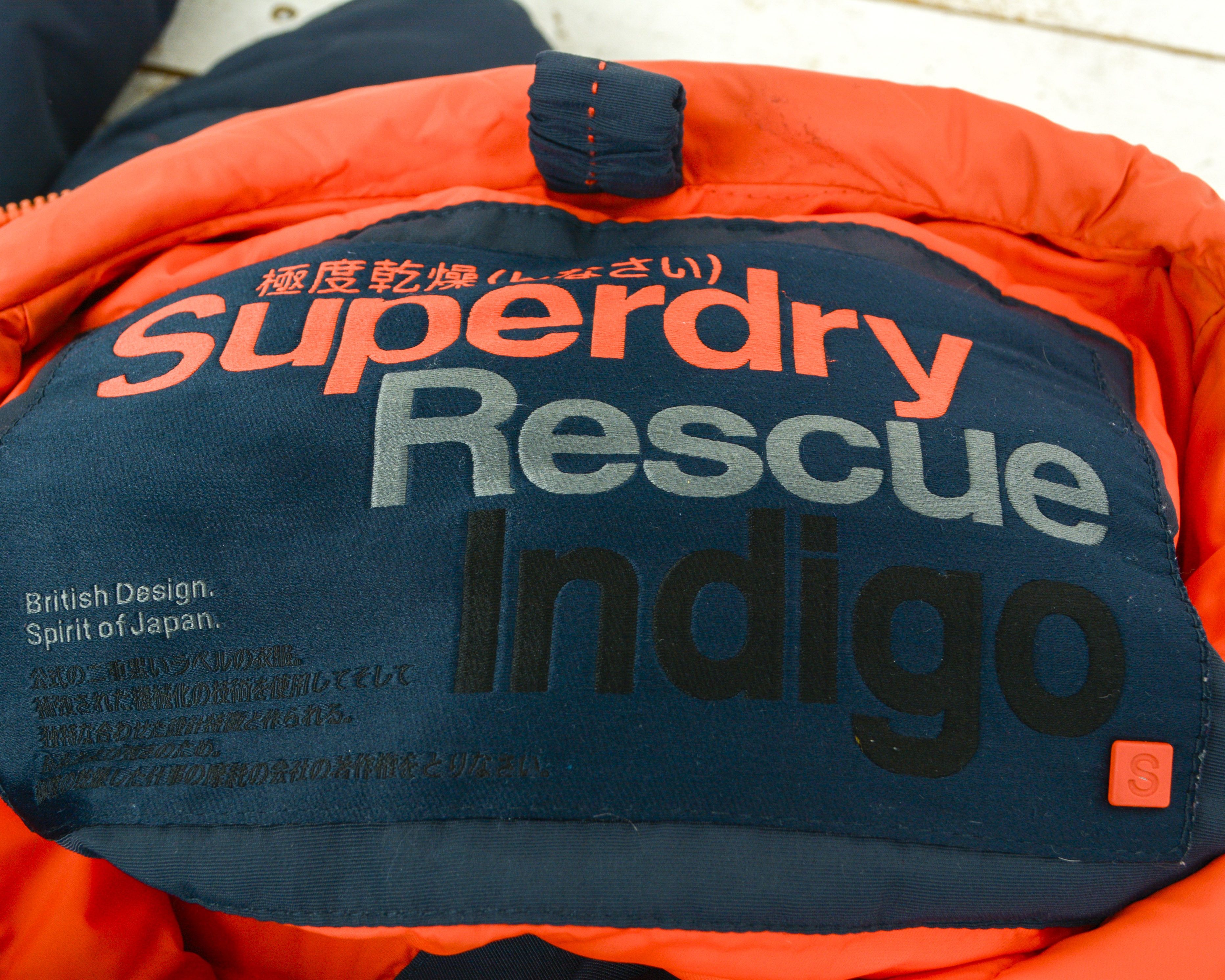 Superdry Rescue Indigo Men's S Jacket Coat Windbreaker Hooded Size US S / EU 44-46 / 1 - 4 Thumbnail