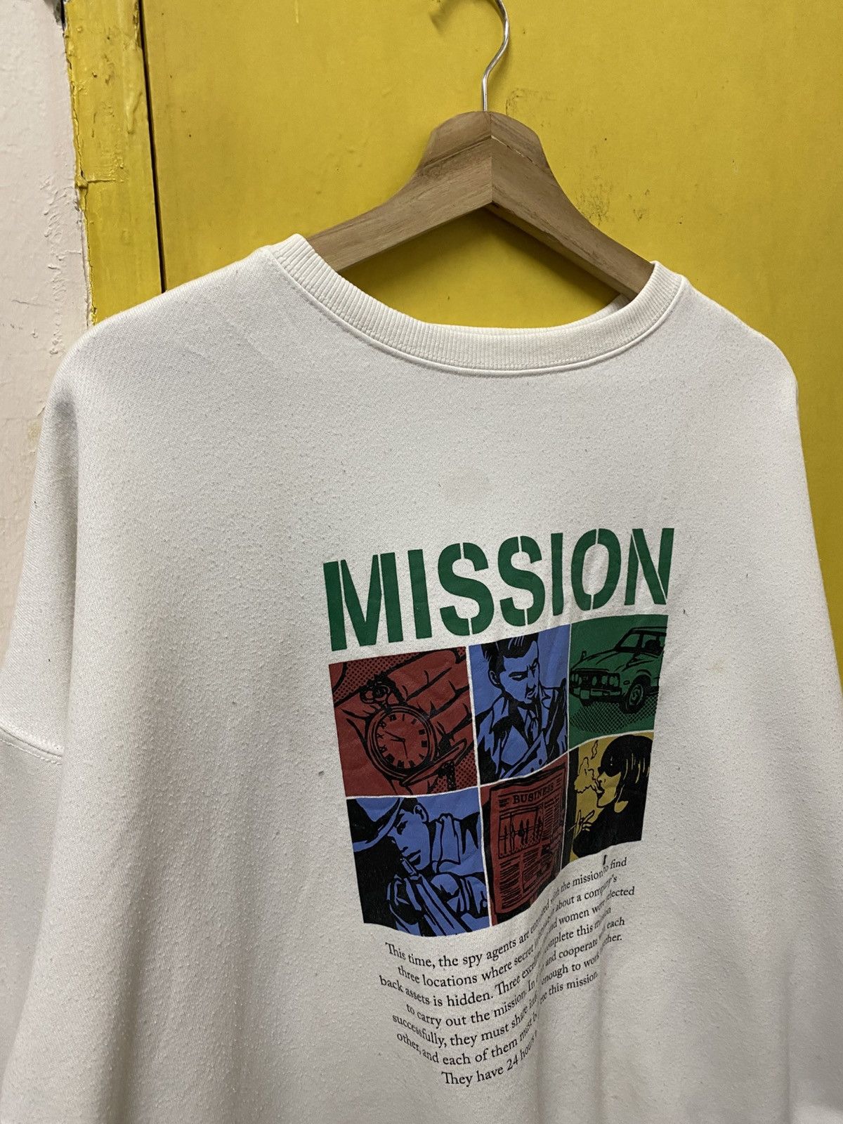 The Unbranded Brand Mision Sweatshirt Crewneck Tee Size US L / EU 52-54 / 3 - 3 Thumbnail