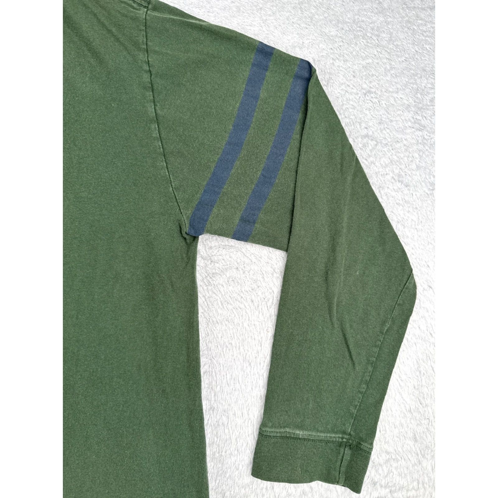 Tommy Hilfiger Tommy Hilfiger Jeans Shirt Adult XL Green Long Sleeve Crew 100% Cotton Size US XL / EU 56 / 4 - 2 Thumbnail