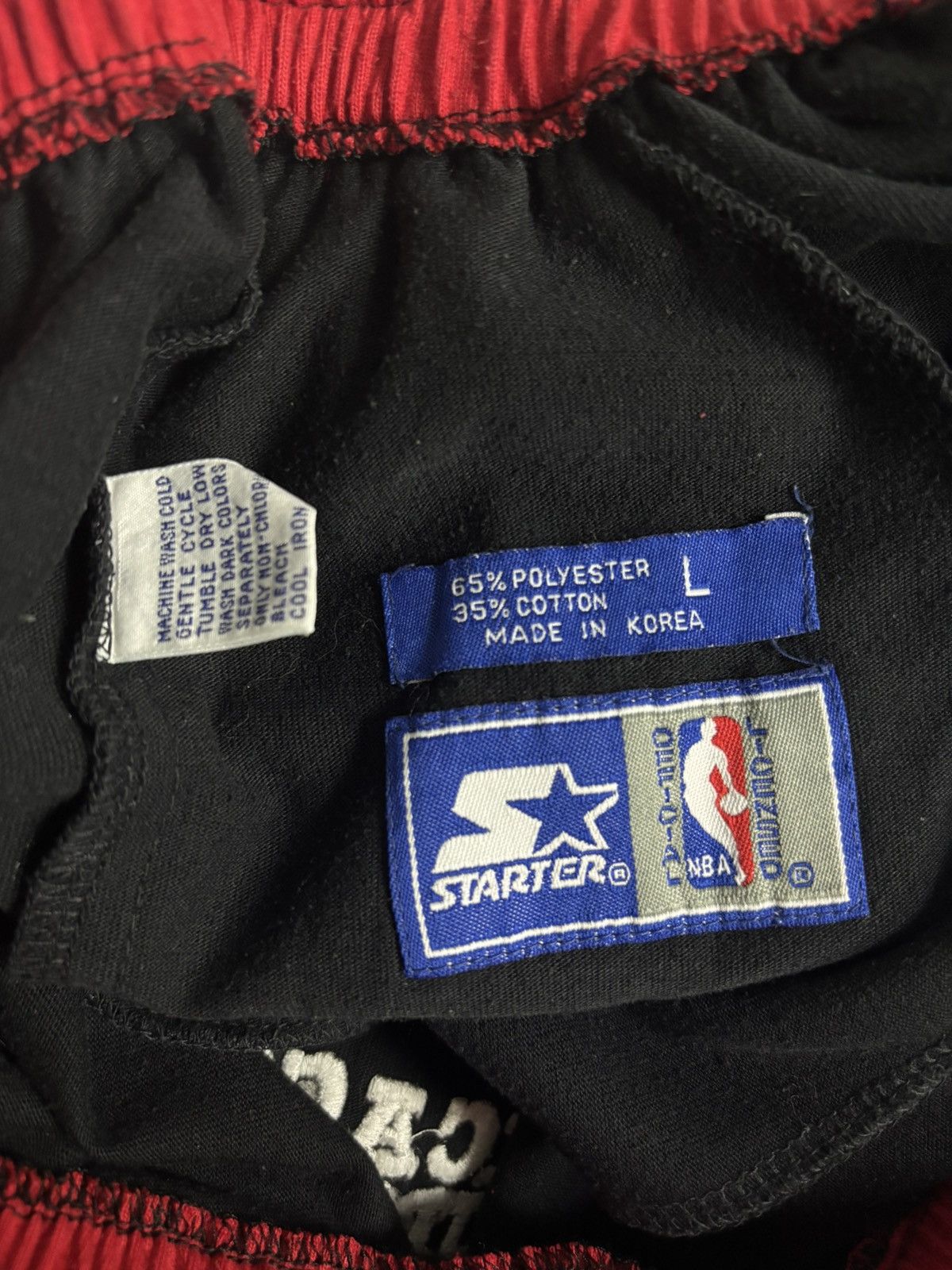 Starter Vintage Starter Chicago Bulls NBA Shorts 90s Korea Made Size US 32 / EU 48 - 5 Thumbnail