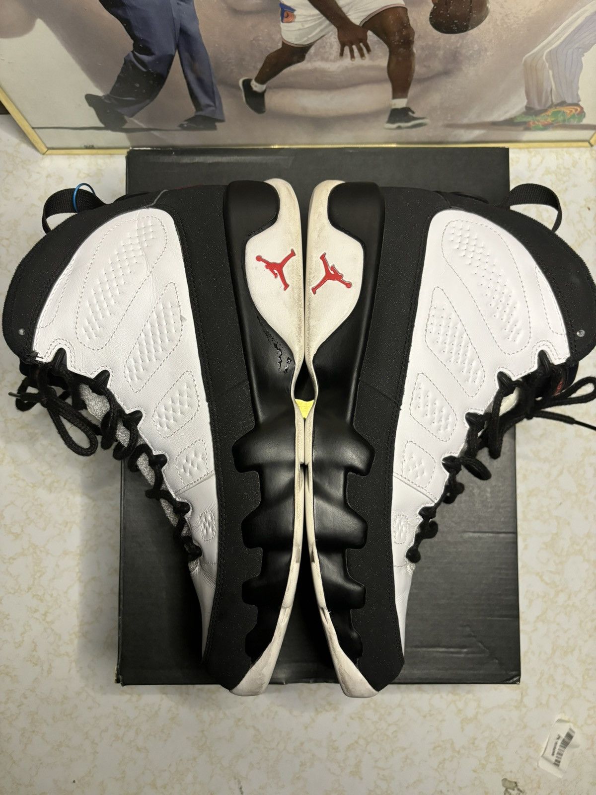 Jordan Brand Air Jordan 9 Retro OG 2016 Space Jam 2016 Size US 11.5 / EU 44-45 - 4 Thumbnail