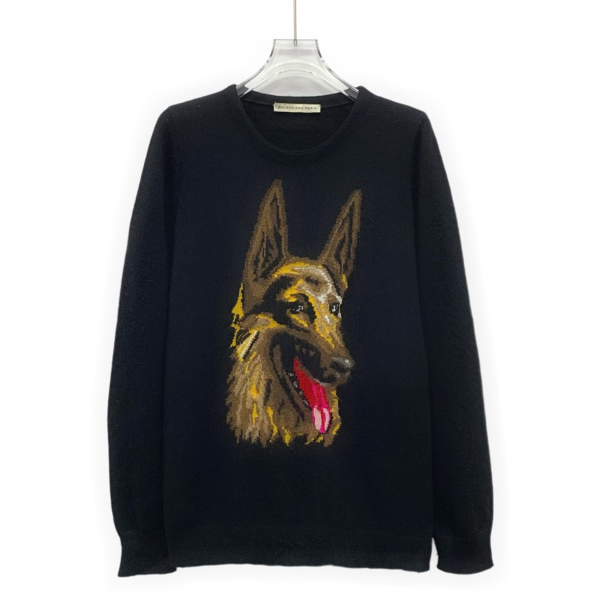 Balenciaga Balenciaga Dog Intarsia Wool Sweater 36 Size XS / US 0-2 / IT 36-38 - 1 Thumbnail