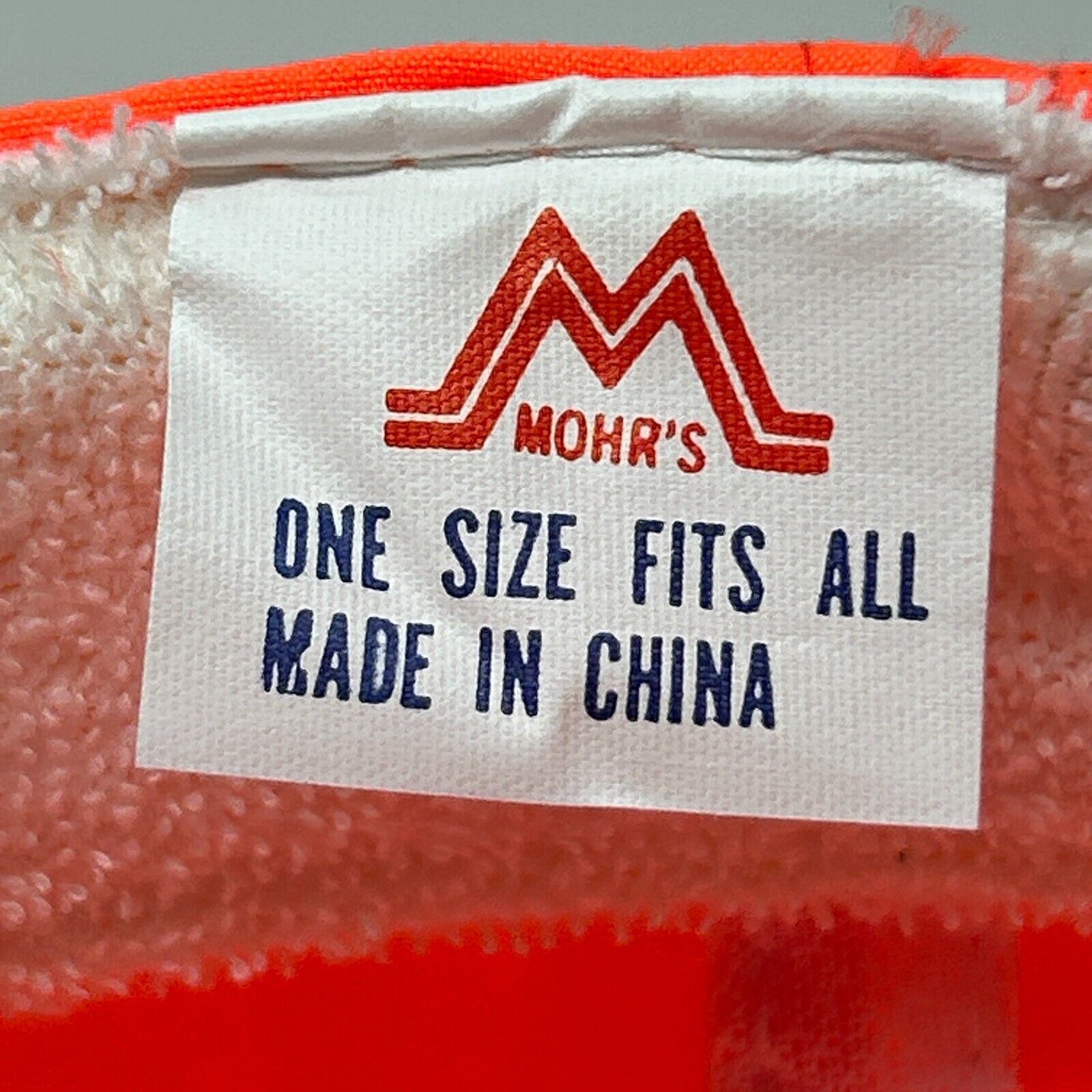 Vintage Vintage 90s Blank Hat Baseball Cap Roping Rope Blaze Orange Size ONE SIZE - 8 Thumbnail