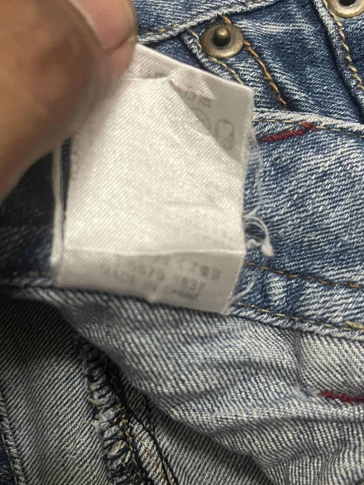 Yasuyuki Ishii Vintage El Road Flare Denim Size US 30 / EU 46 - 9 Thumbnail