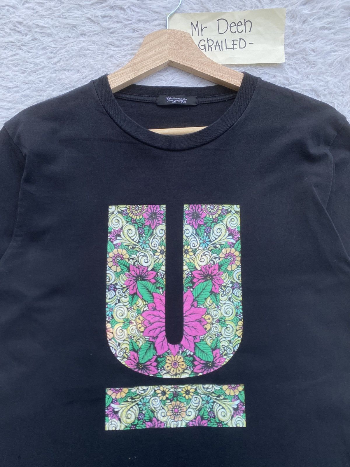 Undercover Rare Jun Takahashi Undercover U Big Logo Floral Tshirt Size US S / EU 44-46 / 1 - 8 Thumbnail