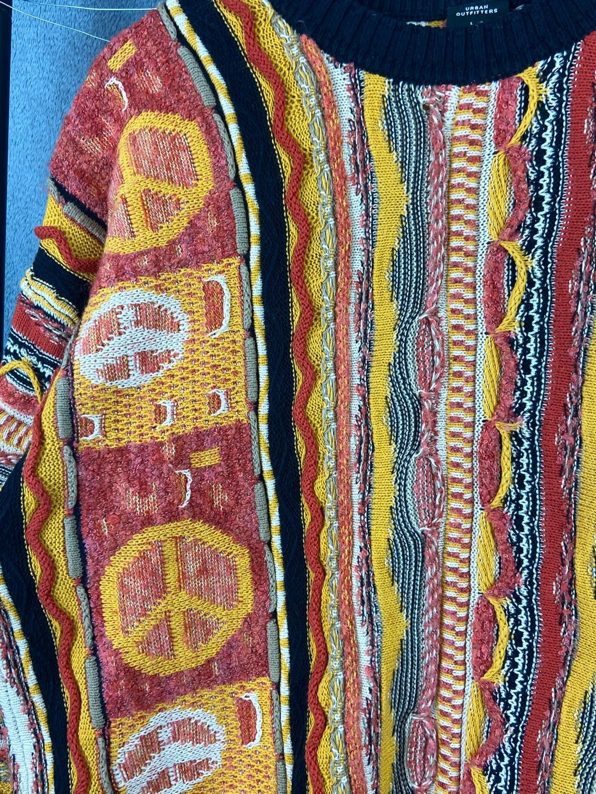 Urban Outfitters Urban Outfitters sweter kolorowy coogi style vintage retro Size US L / EU 52-54 / 3 - 2 Thumbnail