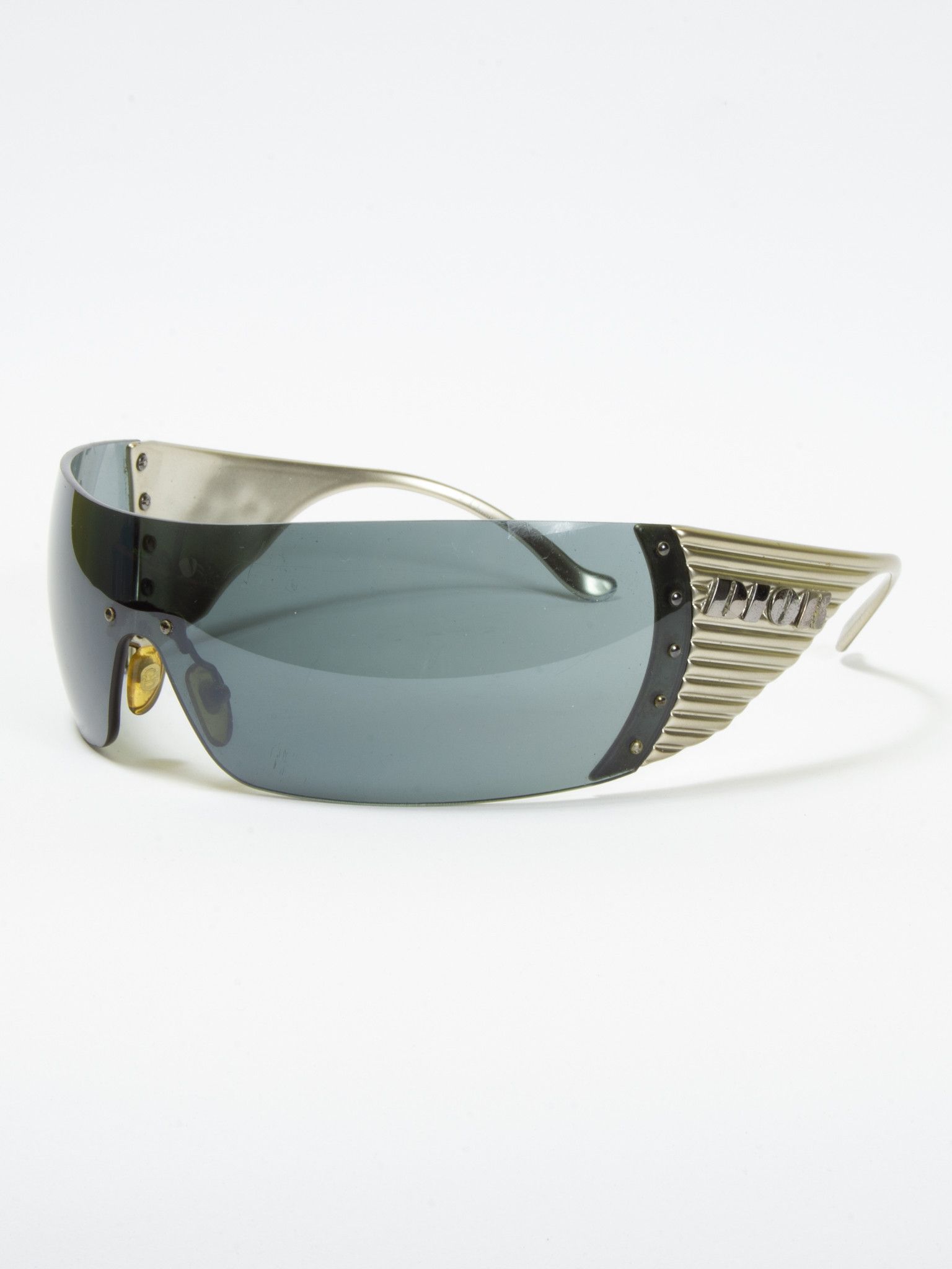 Dior DIOR BIKE 4 GREY SUNGLASSES VINTAGE DIOR SUNGLASSES Size ONE SIZE - 1 Thumbnail
