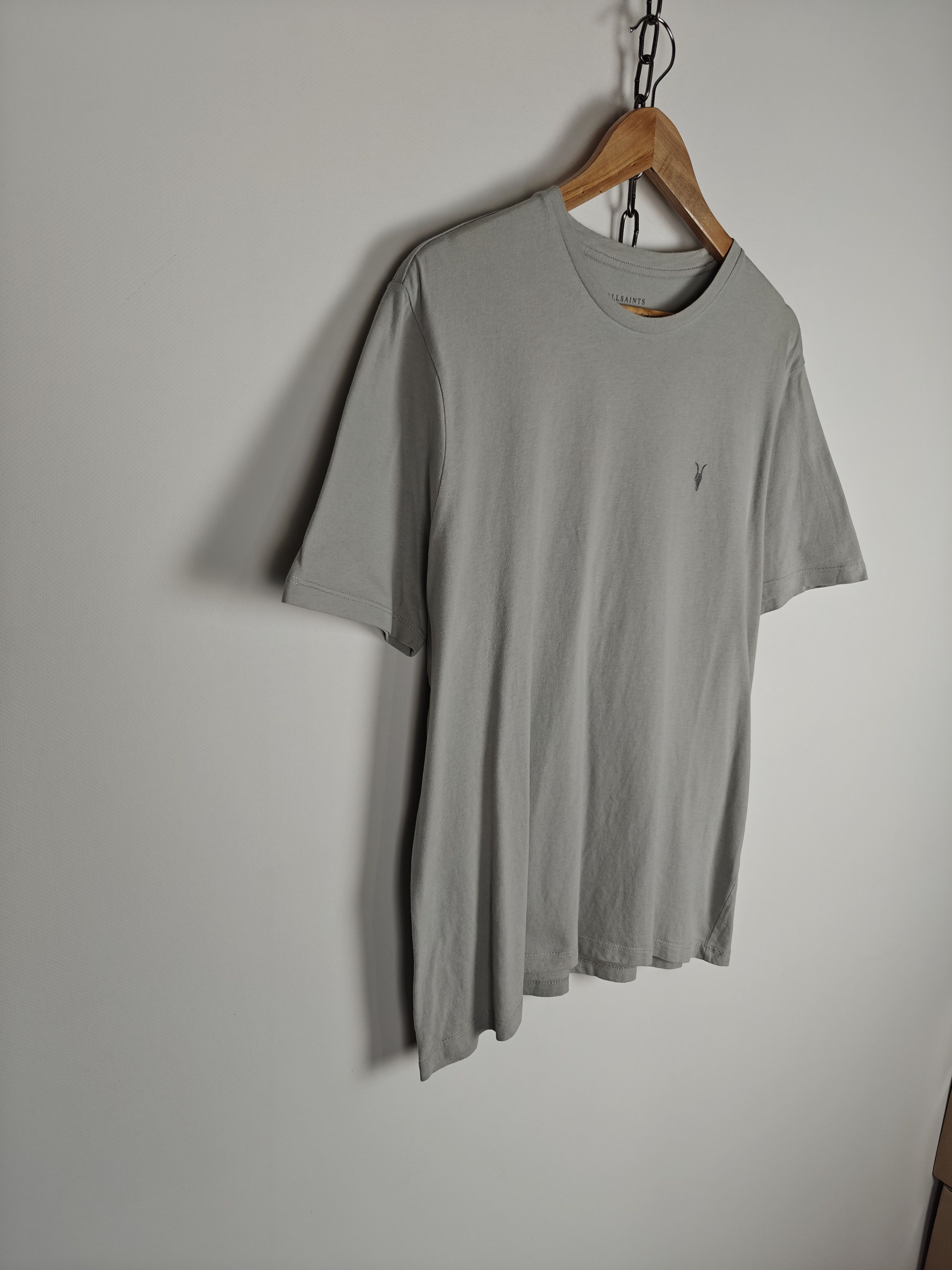 Allsaints Allsaints T-Shirt Brace Tonic Crew Tee Gray Logo size XL Size US XL / EU 56 / 4 - 5 Thumbnail