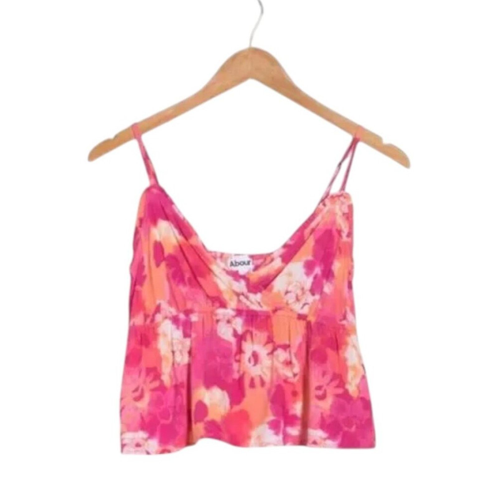 Other Abound Swing Cami In Pink Floral Wash Medium NWOT $20 MSRP Size M / US 6-8 / IT 42-44 - 1 Thumbnail