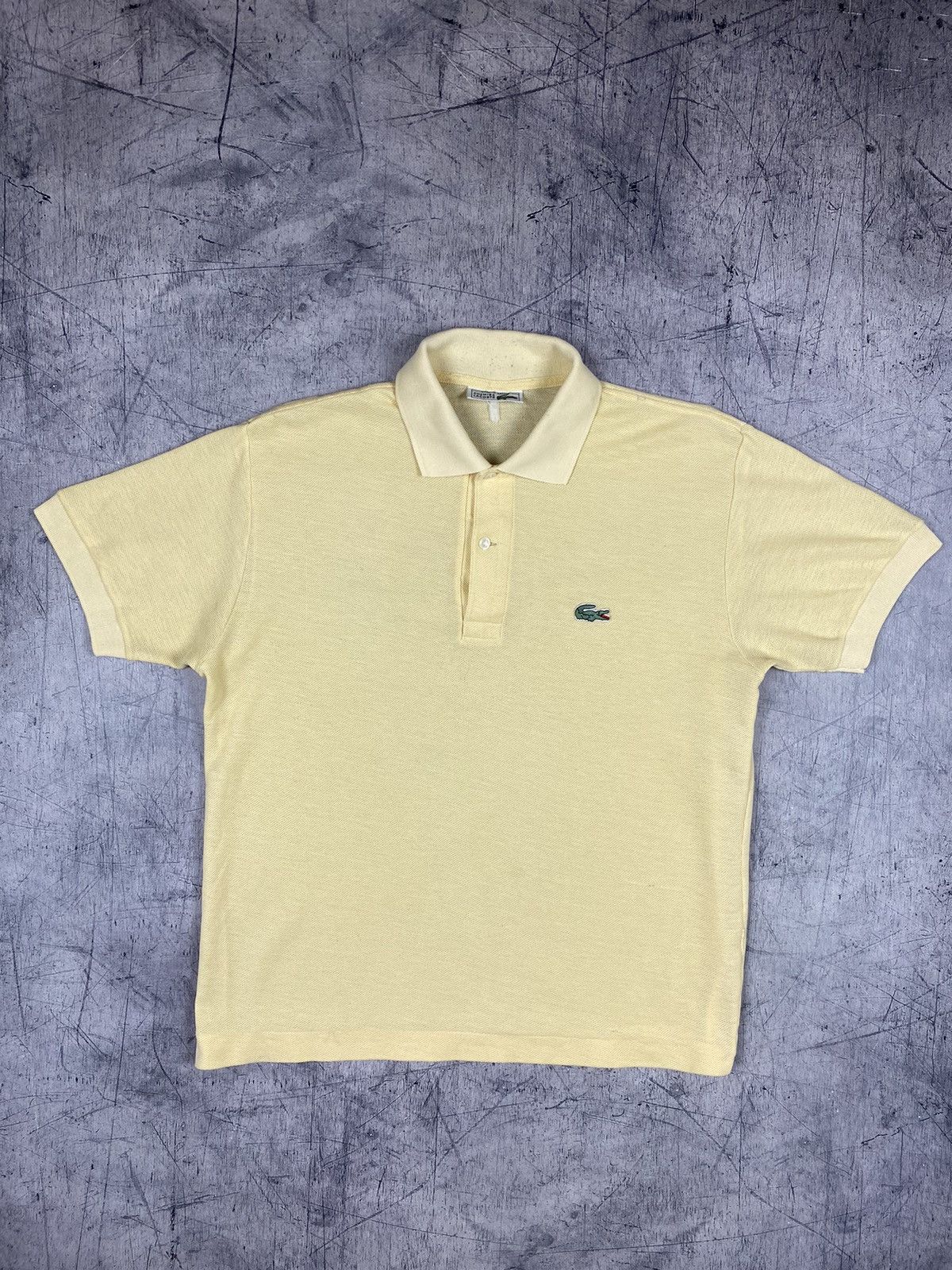Lacoste Vintage Lacoste Basic Polo Shirt Size US L / EU 52-54 / 3 - 2 Thumbnail
