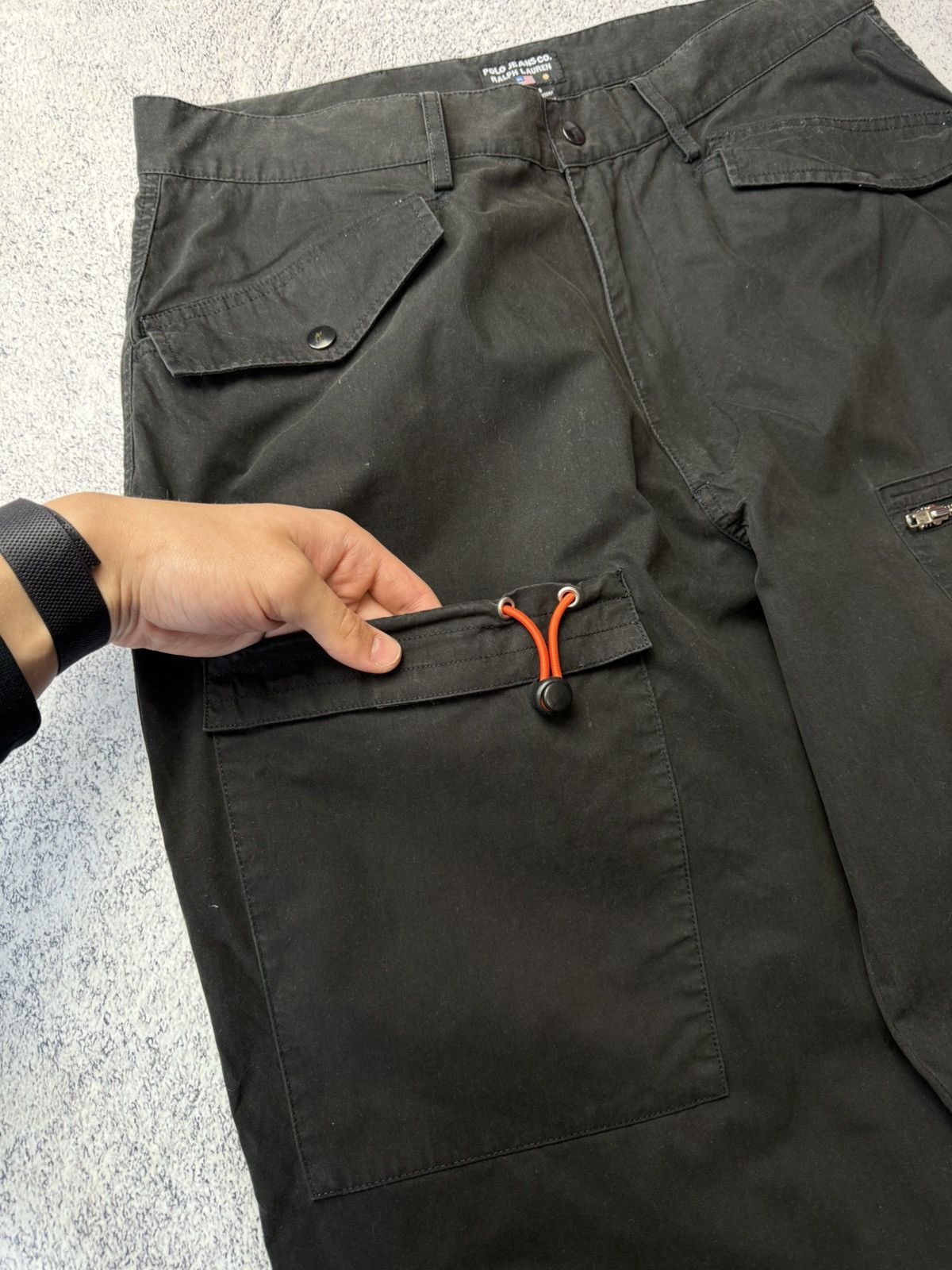 Polo Ralph Lauren Vintage Polo Jeans Co Ralph Lauren Cargo Pants Japanese Y2K Size US 34 / EU 50 - 10 Thumbnail