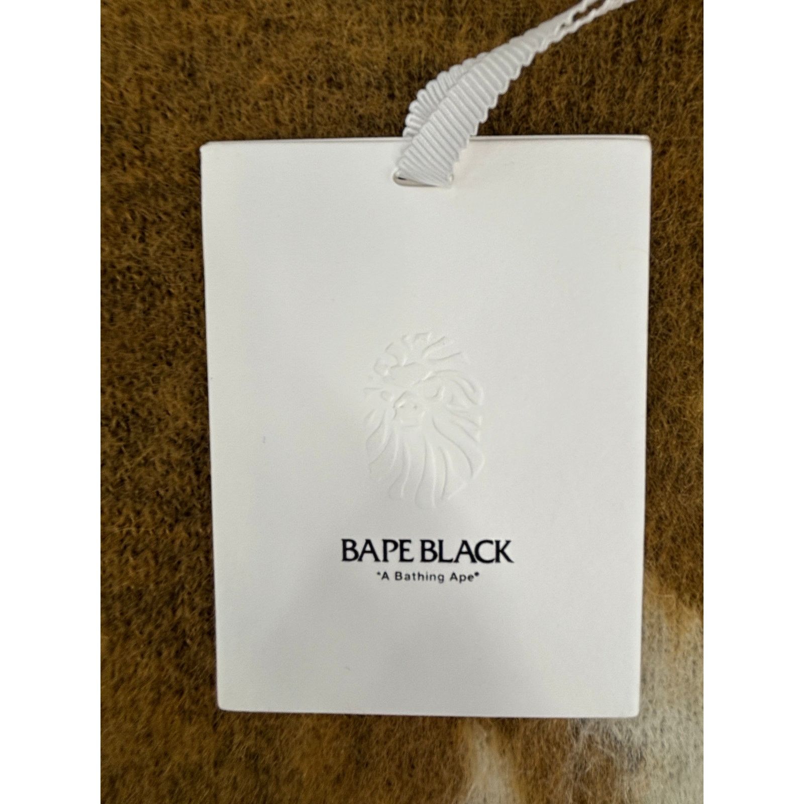 Bape BAPE Black Japan Distressed Knitted Beige Sweater Size MD Size US M / EU 48-50 / 2 - 7 Thumbnail