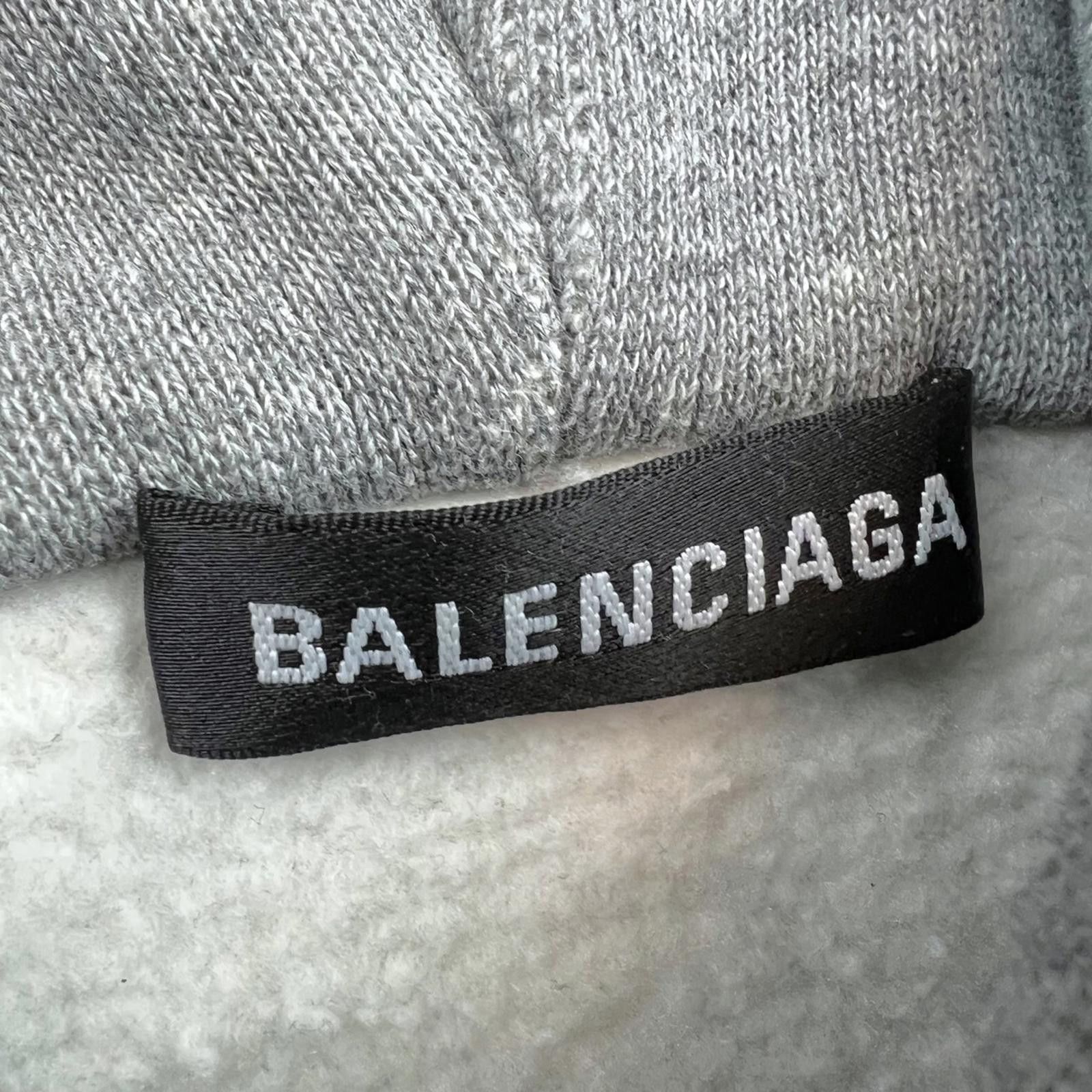 Balenciaga Balenciaga BB Crest Grey Hoodie Size US M / EU 48-50 / 2 - 4 Thumbnail