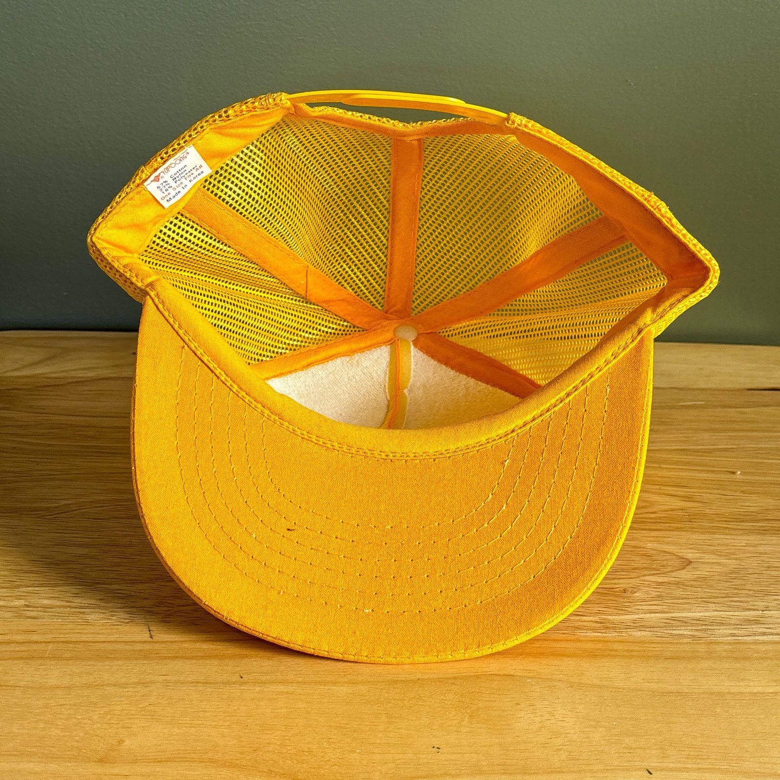 Yupong Vintage Hyster C530A Pneumatic Roller Trucker Snapback Hat Size ONE SIZE - 6 Thumbnail
