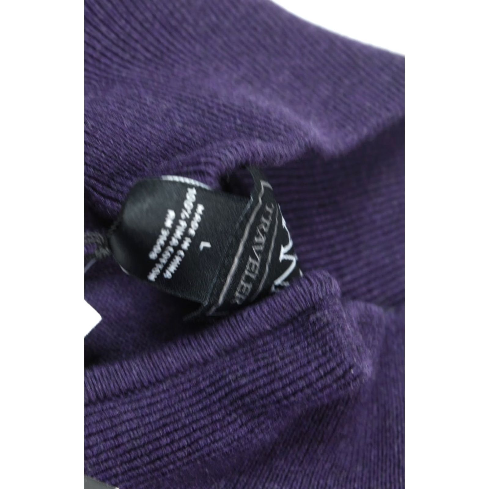Jos. A. Bank Jos A Bank Traveler Sweater Mens Large Purple Long Sleeve Pima Cotton Pullover Size US L / EU 52-54 / 3 - 6 Thumbnail