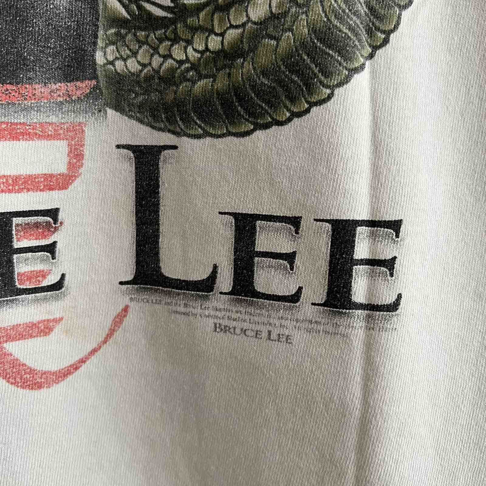 Vintage Rare Bruce Lee Dragon Promo Tee Vintage 90s Size US L / EU 52-54 / 3 - 5 Thumbnail