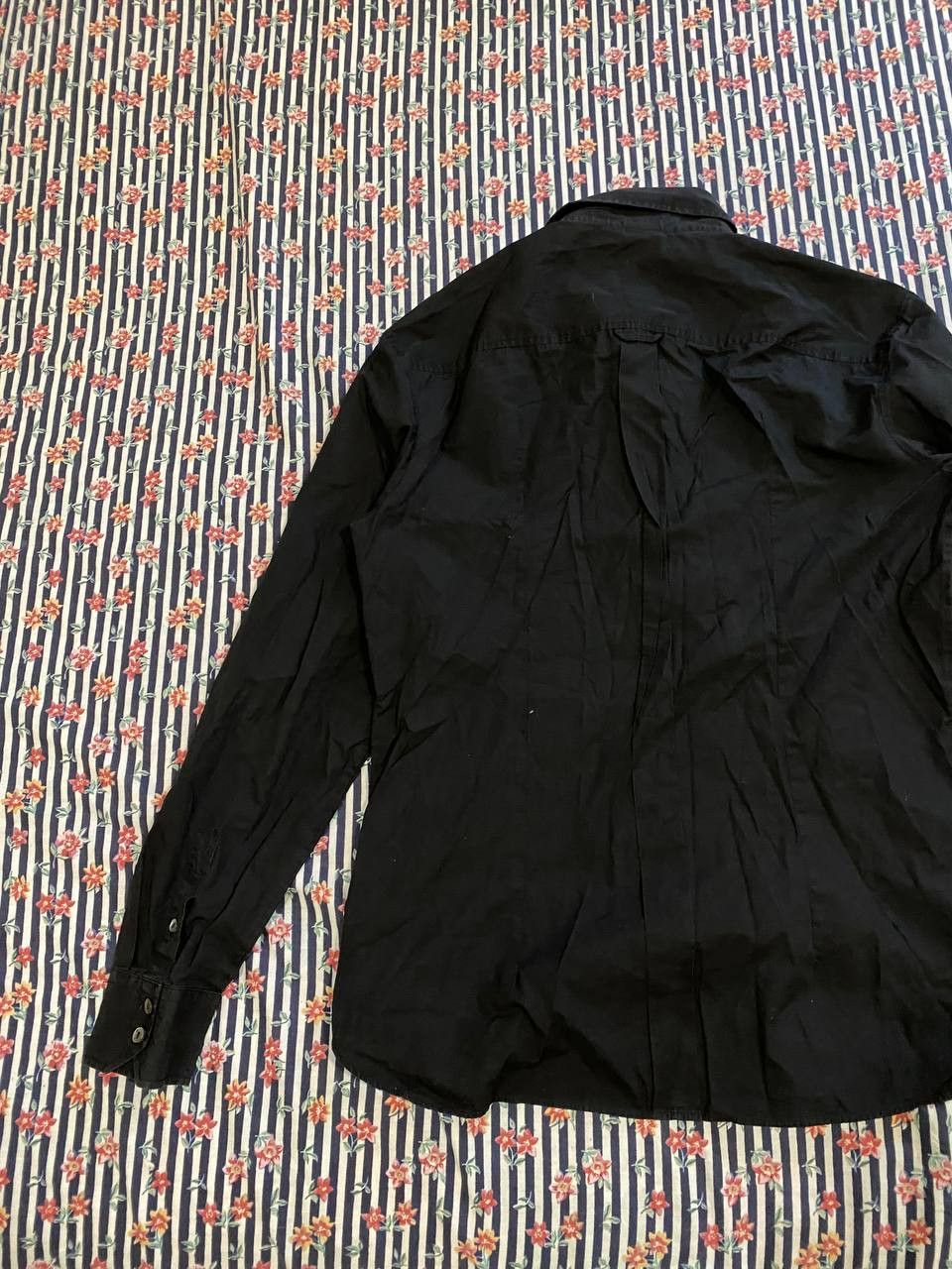 Dolce & Gabbana Luxury Dolce & Gabbana Black Button Up Shirt Size US M / EU 48-50 / 2 - 12 Thumbnail