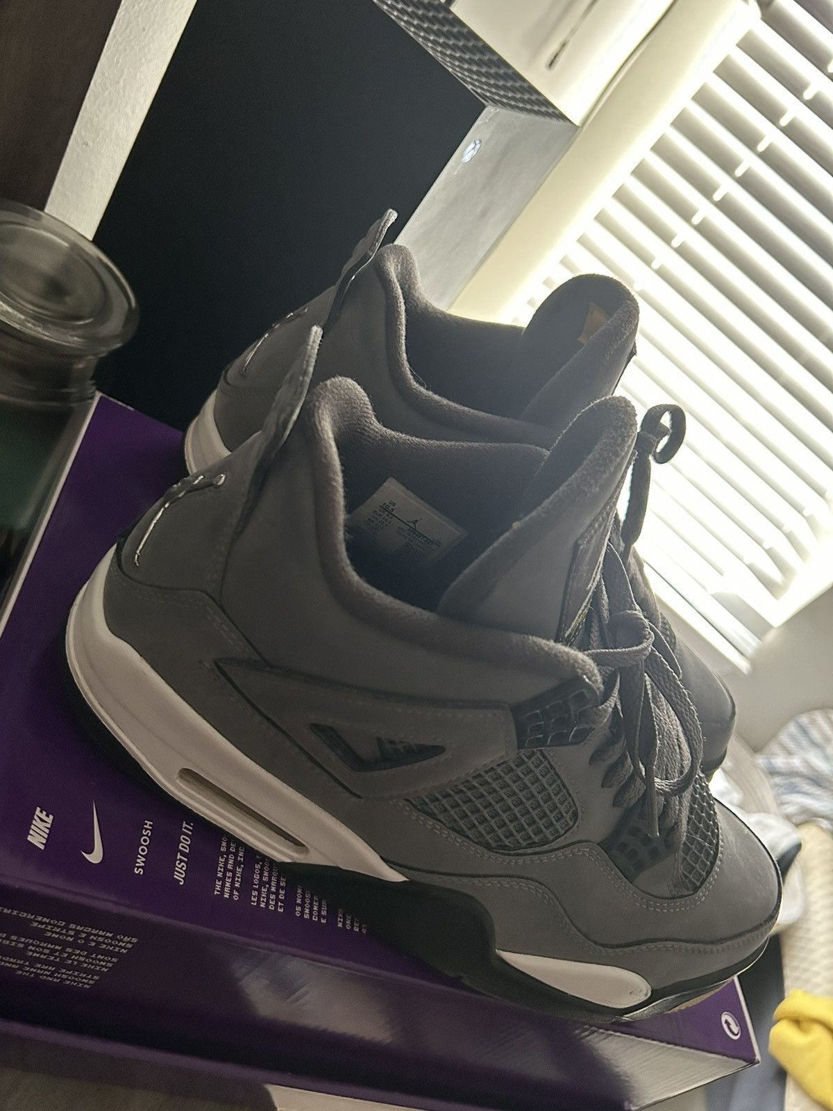Jordan Brand Jordan 4 Retro Cool Grey (2019) Size US 10.5 / EU 43-44 - 3 Thumbnail