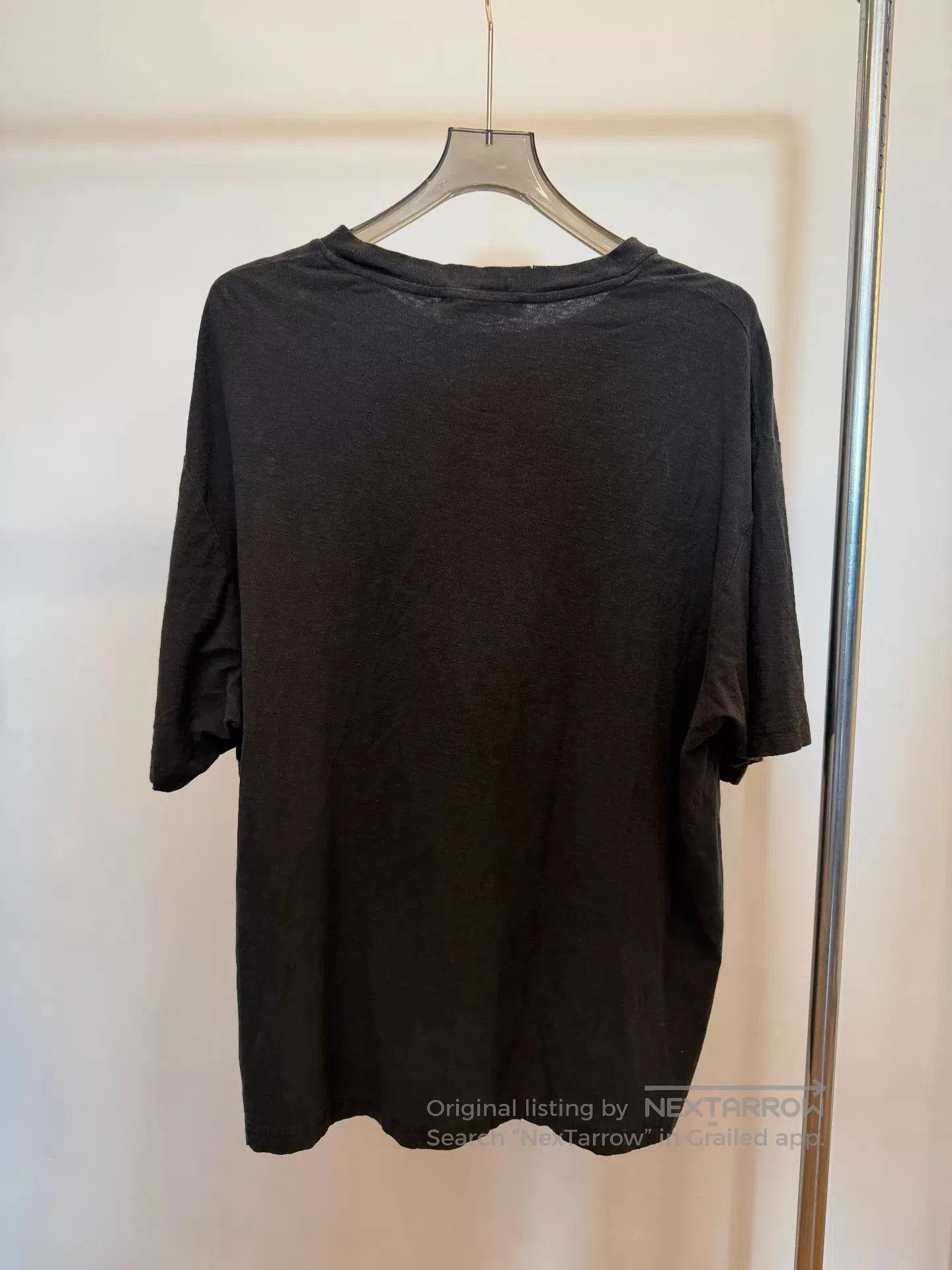 Acne Studios Black Graphic Short Sleeve Shirt. Size US XS / EU 42 / 0 - 2 Thumbnail