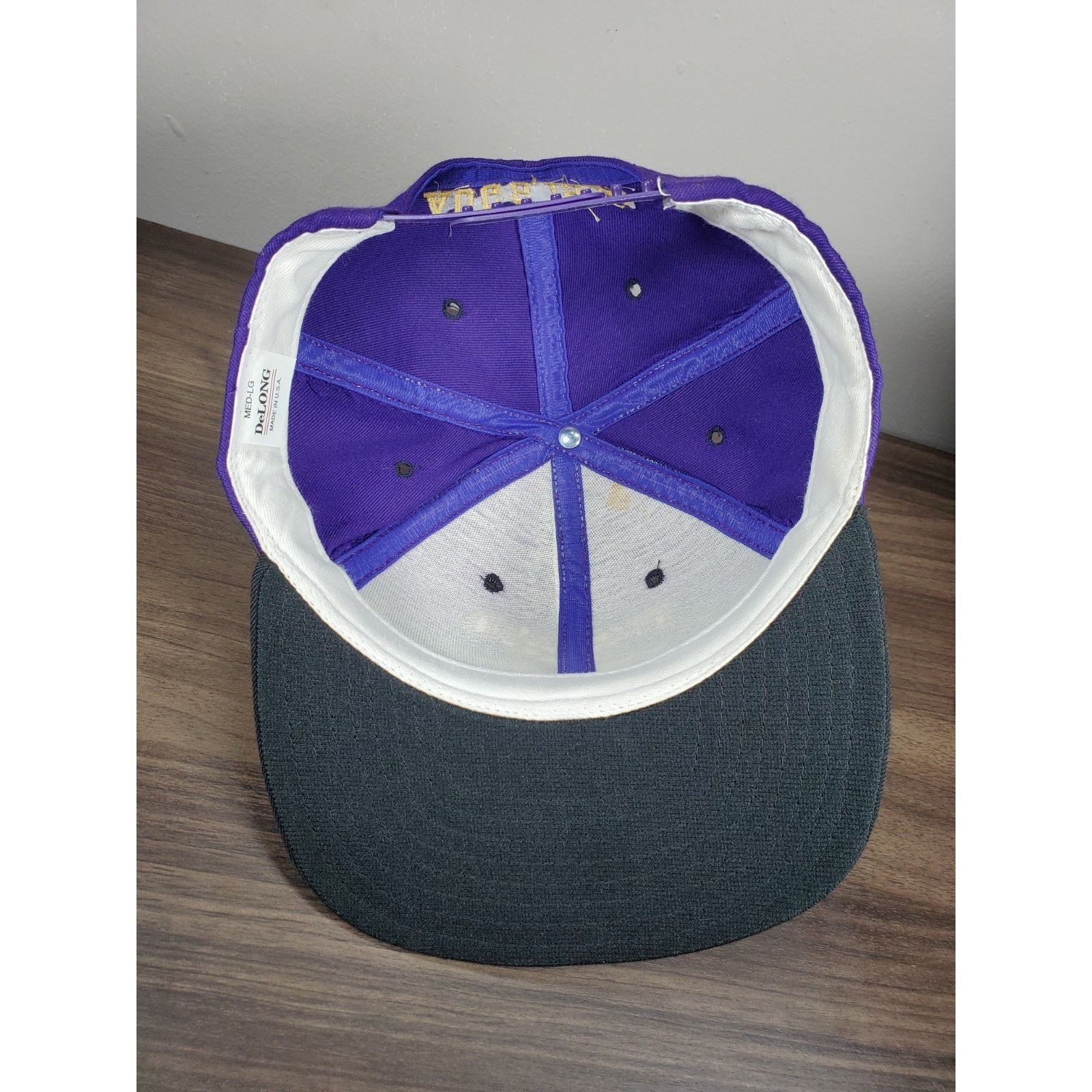Delong × NASCAR × Vintage 1994 BRICKYARD 400 Inaugural Race Snapback Hat Cap USA Size ONE SIZE - 8 Thumbnail