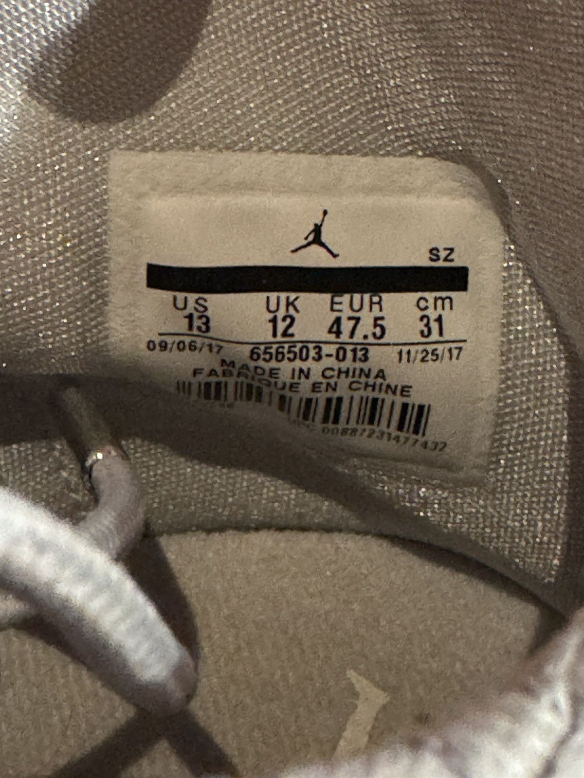Future × Jordan Brand Jordan Future ‘Pure Platinum’ Size US 13 / EU 46 - 10 Thumbnail