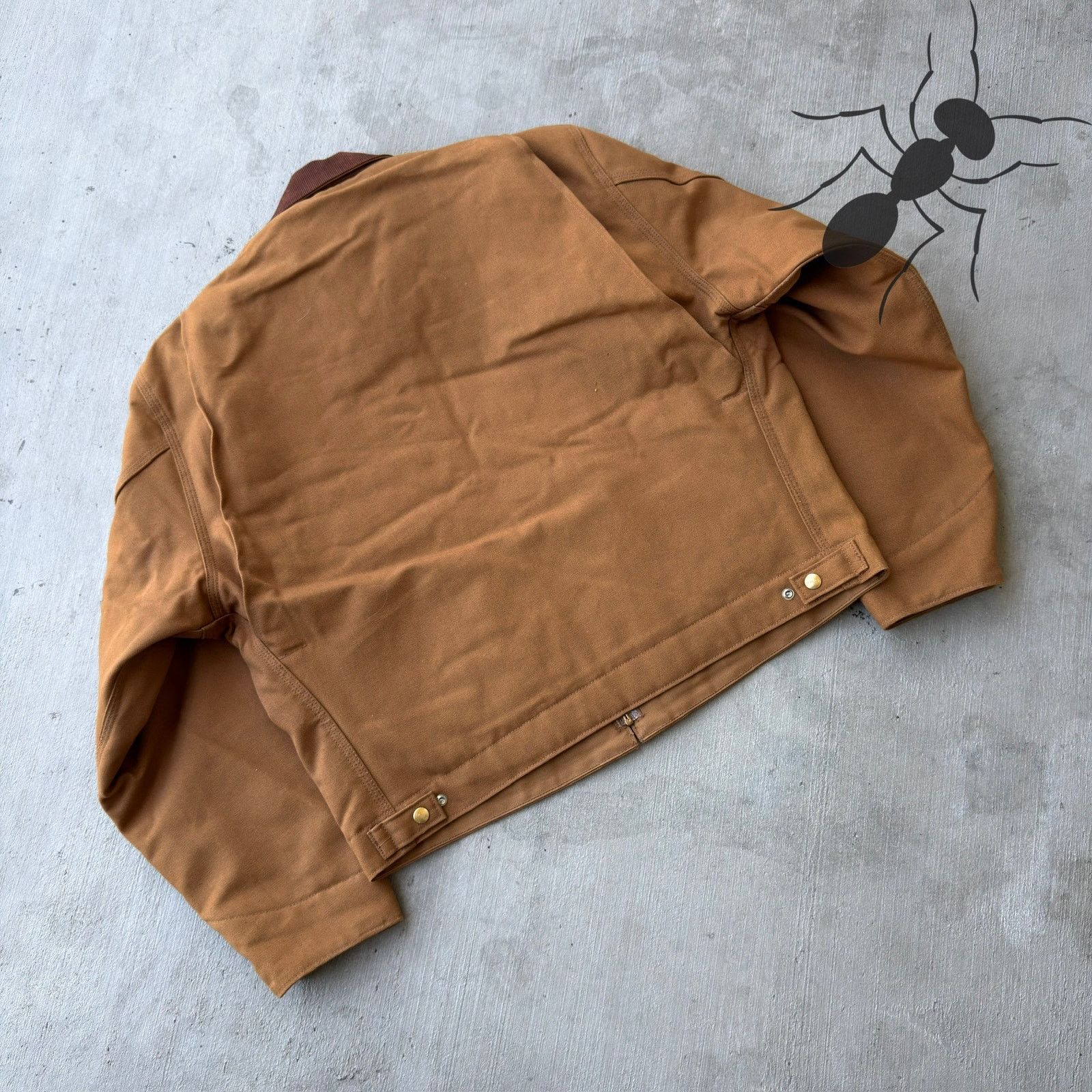 Carhartt × Vintage Carhartt J30 BRN brown detroit work wear jacket Size US XL / EU 56 / 4 - 6 Thumbnail
