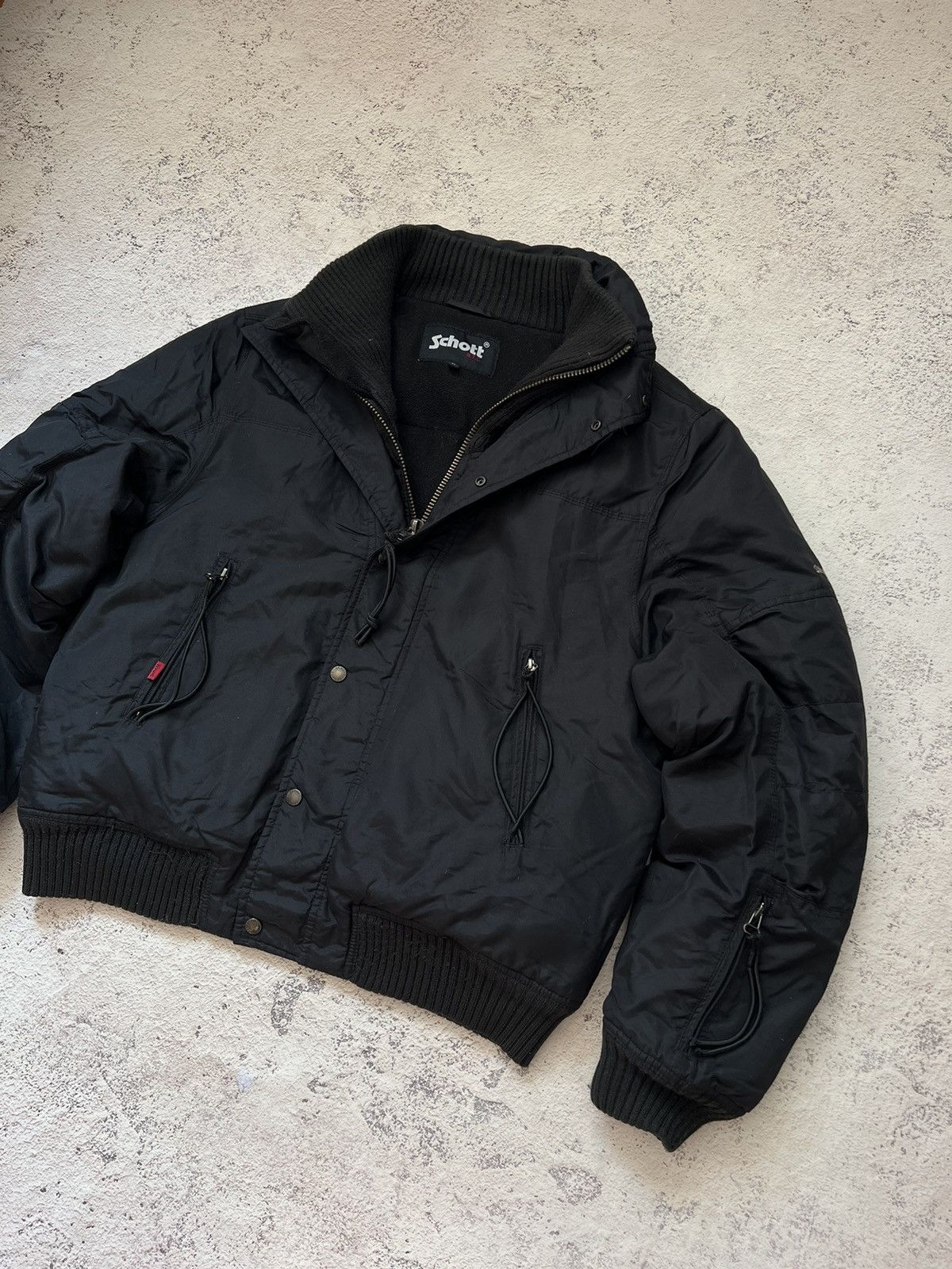 Schott × Vintage SCHOTT Vintage Avantgarde Bomber Jacket Size US M / EU 48-50 / 2 - 5 Thumbnail