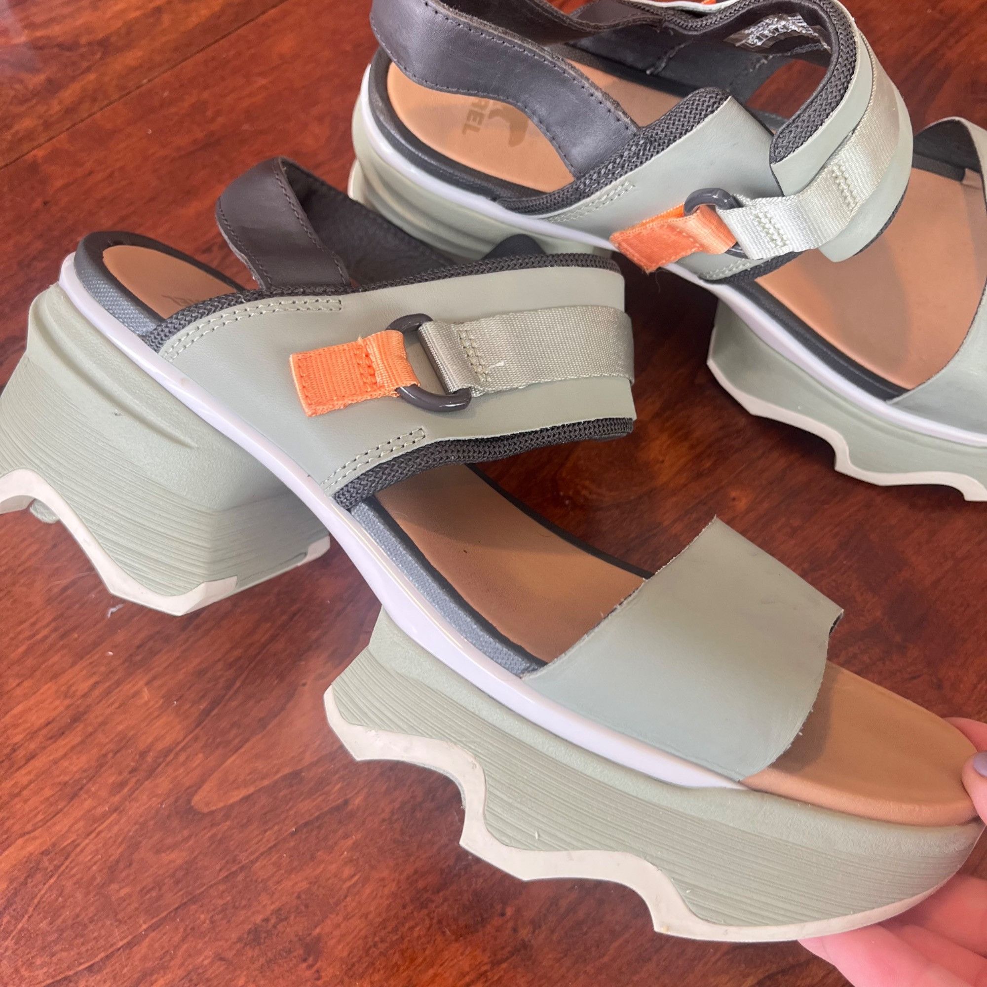SOREL Sorel Womens Kinetic Impact Platform Sandals Size 12 Size US 12 / IT 42 - 3 Thumbnail