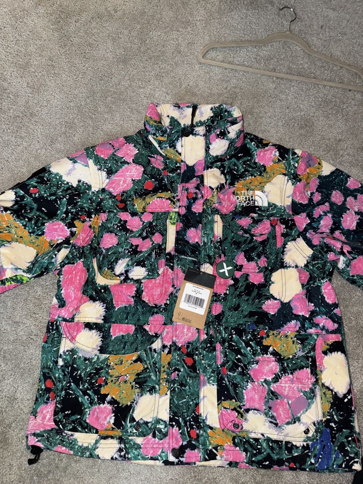 The North Face Supreme The North Face Trekking Convertible Jacket Flowers Size M / US 6-8 / IT 42-44 - 4 Thumbnail