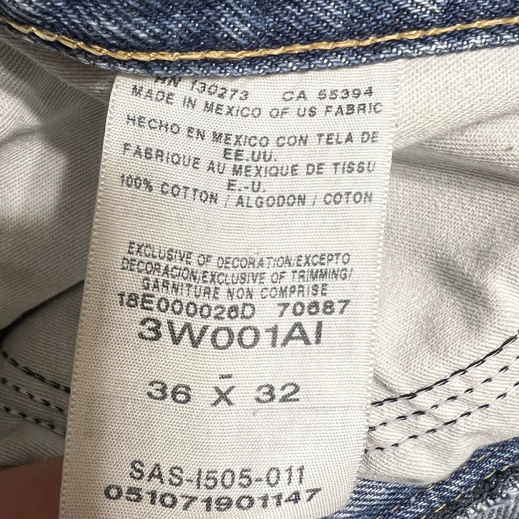 Wrangler Wrangler Riggs Workwear Carpenter Denim Cutoff Shorts Jorts Size 36 Disstressed - 5-Pocket Design, Hammer Loop, Denim, Blue, Men, Regular Fit Size US 36 / EU 52 - 8 Thumbnail