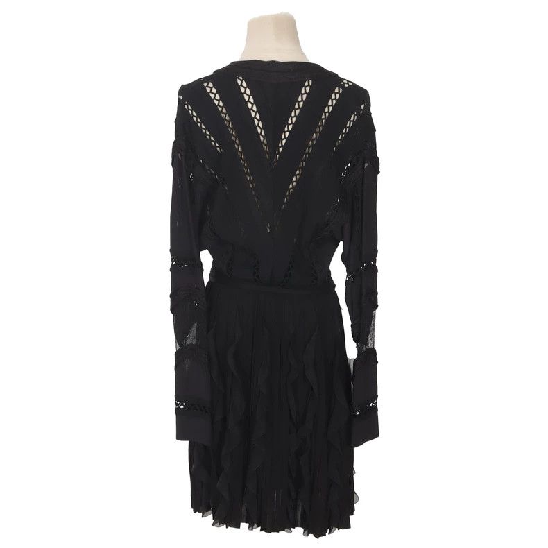Givenchy Givenchy Solid Color Silk Viscose Spandex Nylon Dress Size S / US 4 / IT 40 - 2 Thumbnail