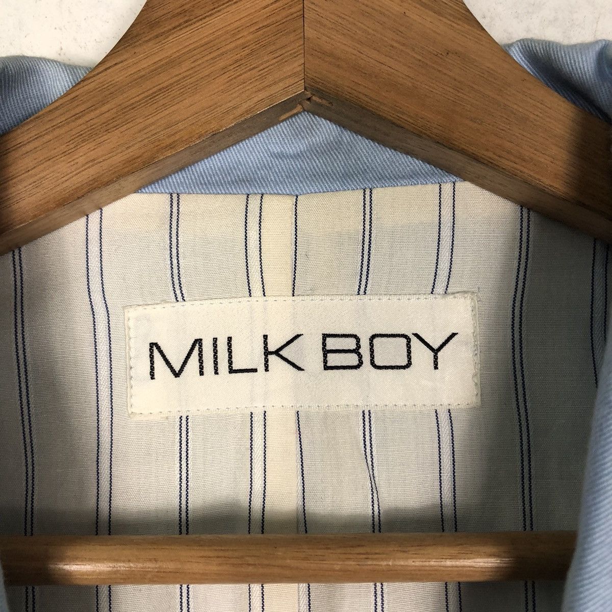 Japanese Brand 🔥Milk Boy Chore Work Jacket Big Logo Skate Style Streetwear Size US M / EU 48-50 / 2 - 18 Thumbnail