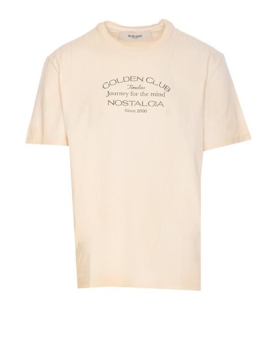 Golden Goose GOLDEN GOOSE Men T-Shirts GMP01220 P00187311421 Beige Size US L / EU 52-54 / 3 - 1 Thumbnail