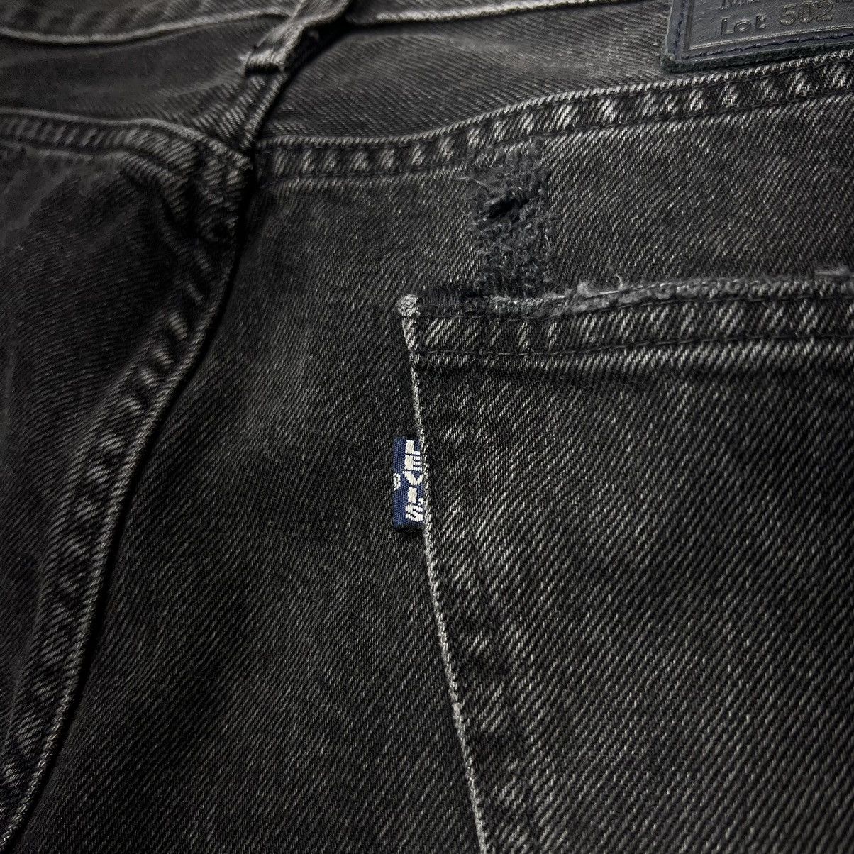 Levi's Levis Jeans Black Made & Crafted 502 Regular Taper Faded Size US 30 / EU 46 - 14 Thumbnail