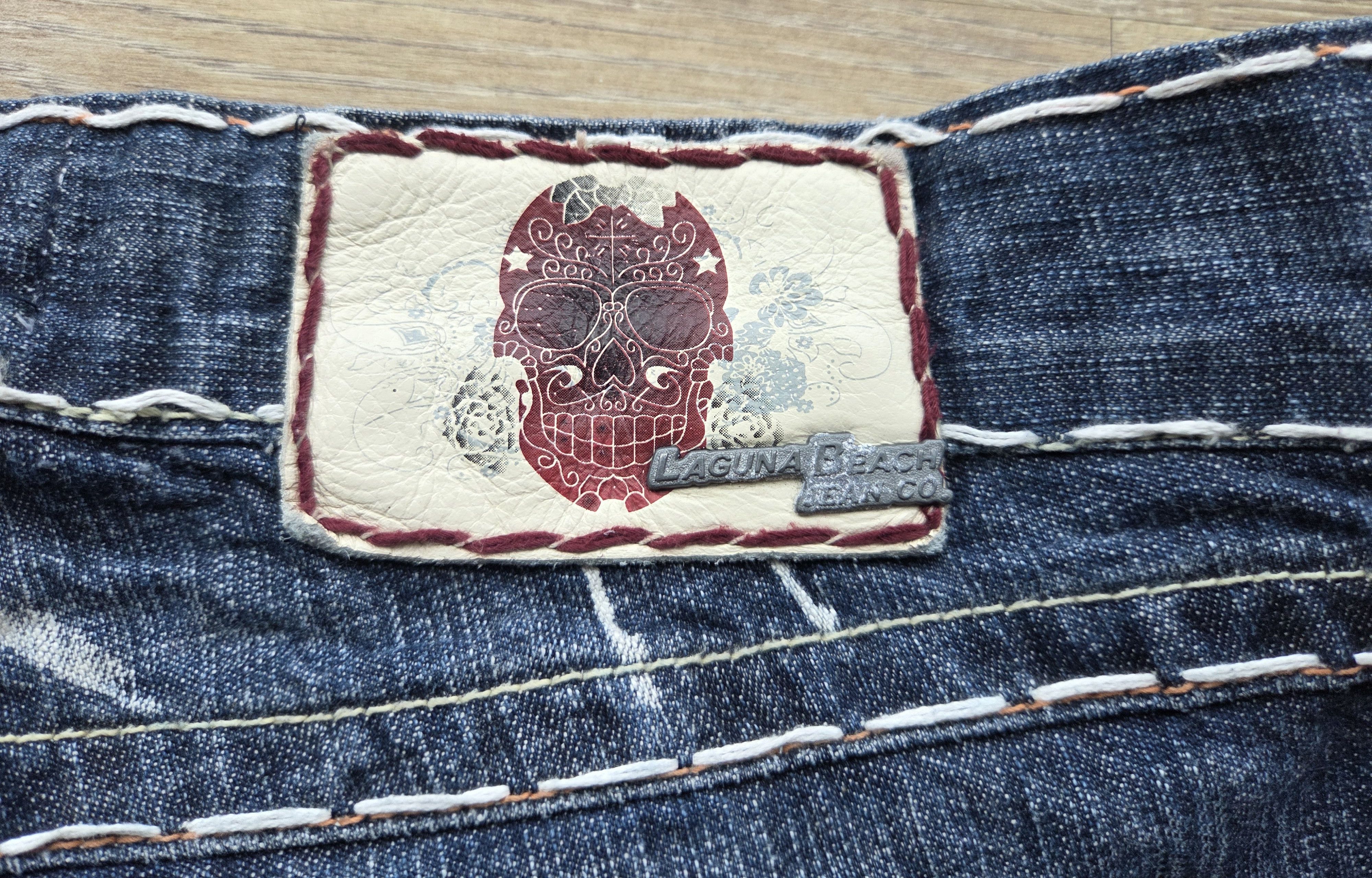 Vintage Vintage Laguna Beach Co USA Ripped Denim Jeans True Religion Size US 34 / EU 50 - 8 Thumbnail