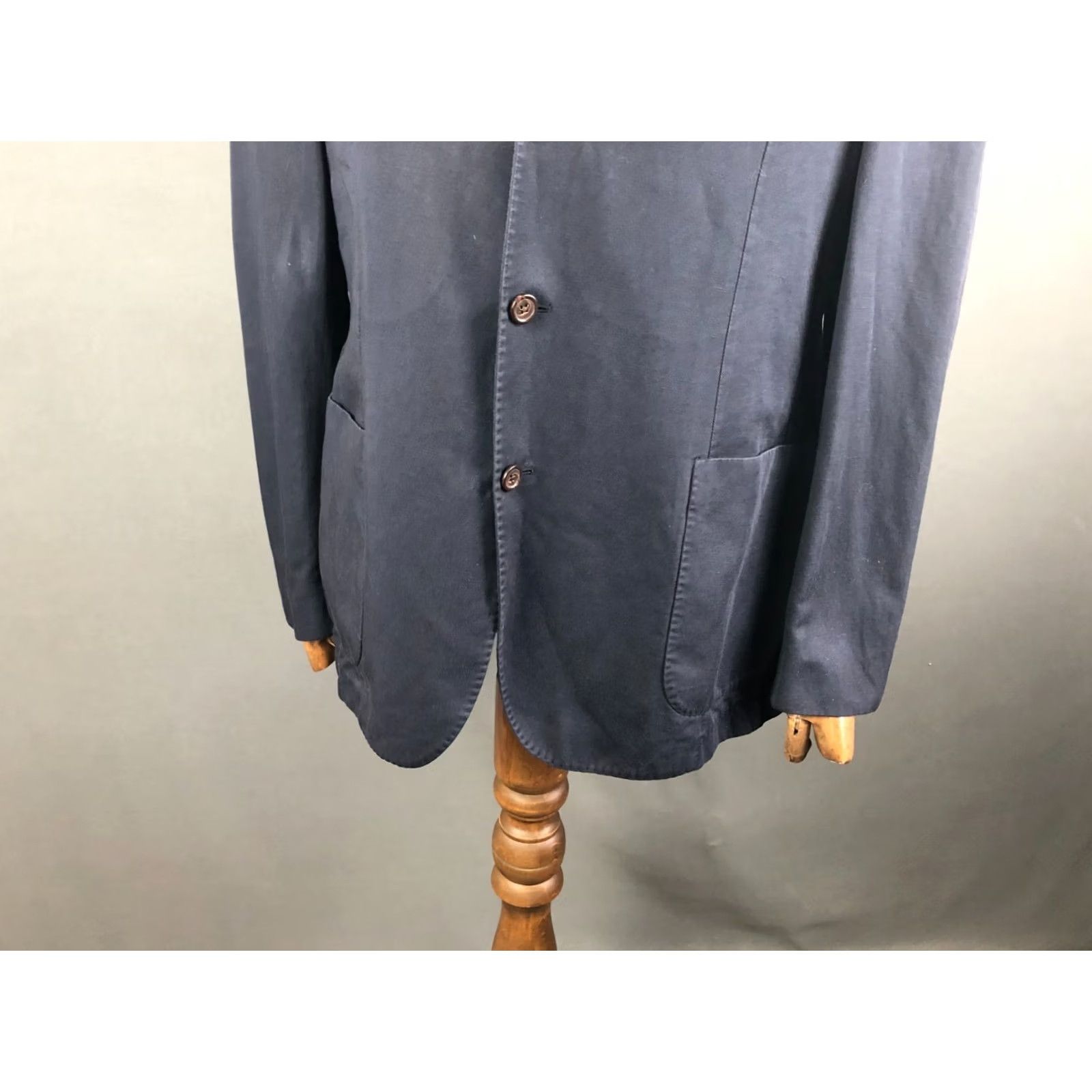 Ralph Lauren Ralph Lauren Blazer Men 44R Dark Blue Cotton Blend Single-Breasted" Size 44R - 6 Thumbnail