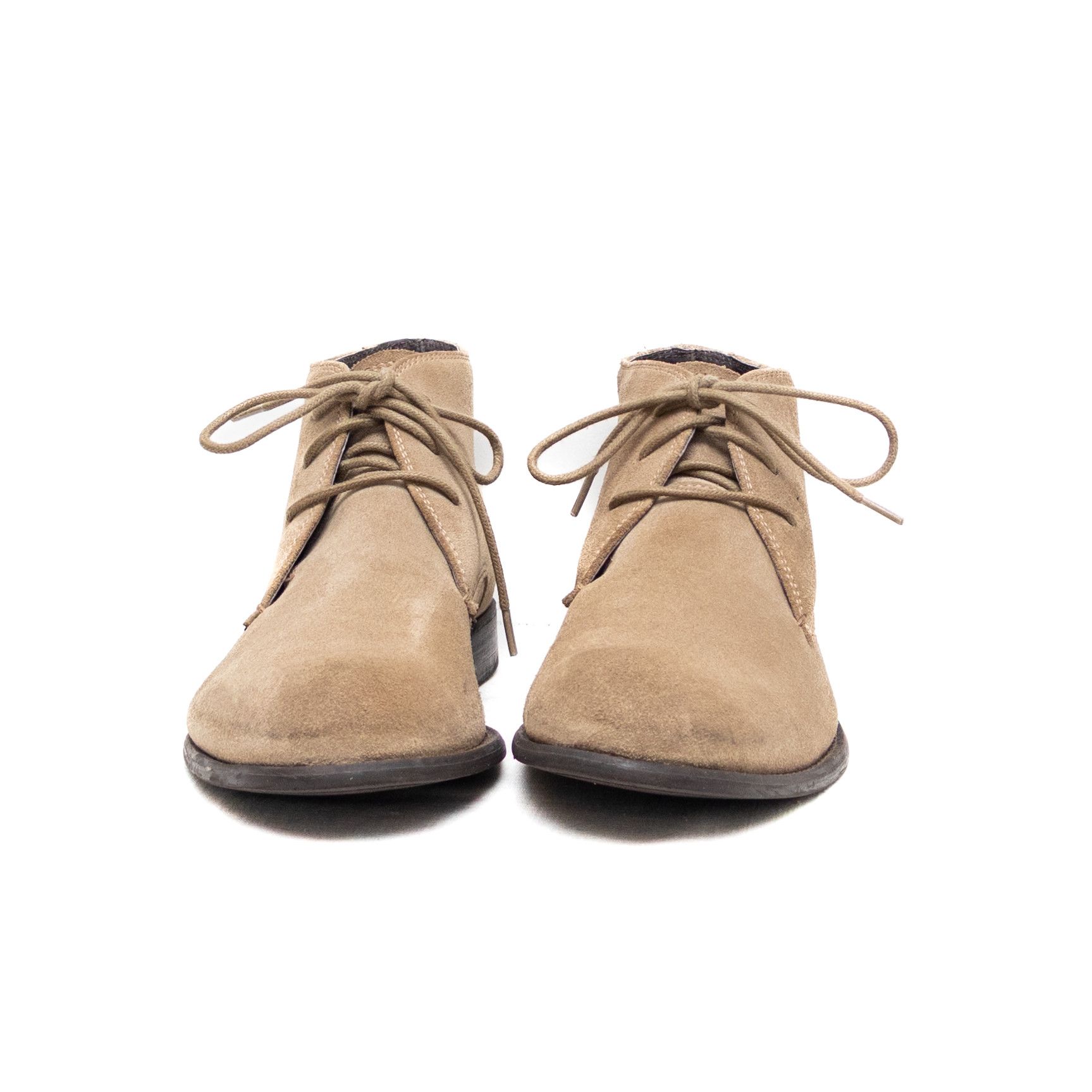 John Varvatos ohn Varvatos USA Men’s Tan Suede Chukka Ankle Desert Boots Size US 10 / EU 43 - 4 Thumbnail