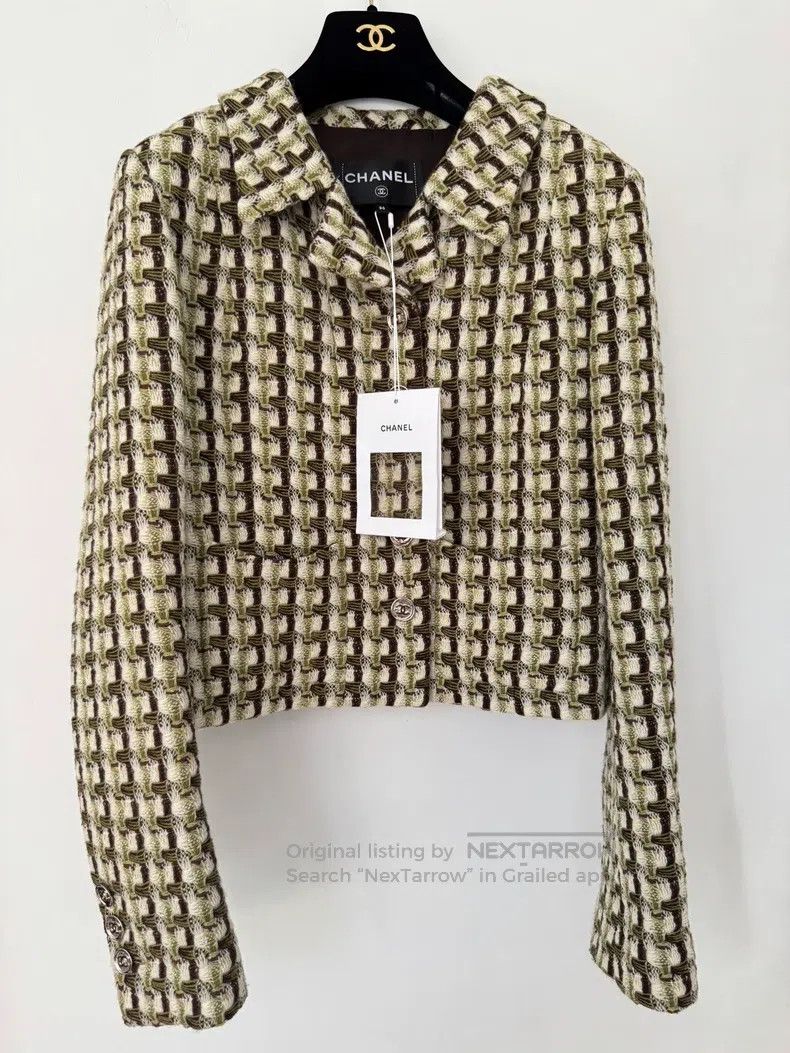 Chanel Chanel Dall series mixed colour tweed knitted short coat Size XS / US 0-2 / IT 36-38 - 1 Thumbnail