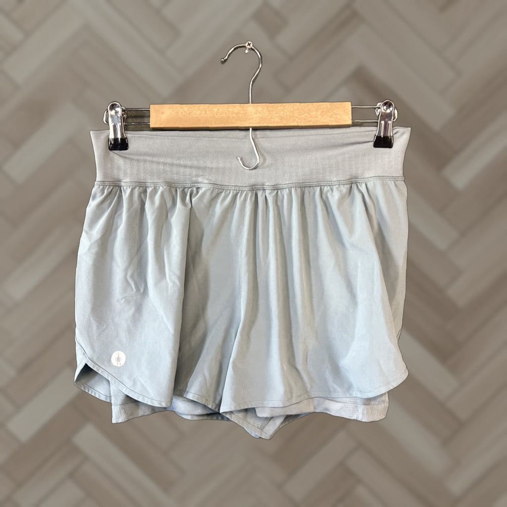 Smartwool VINTAGE SmartWool Intraknit Active Women's XS Shorts Lined Aqua Blue 2.5” Pocket 5 Size 26" / US 2 / IT 38 - 1 Thumbnail