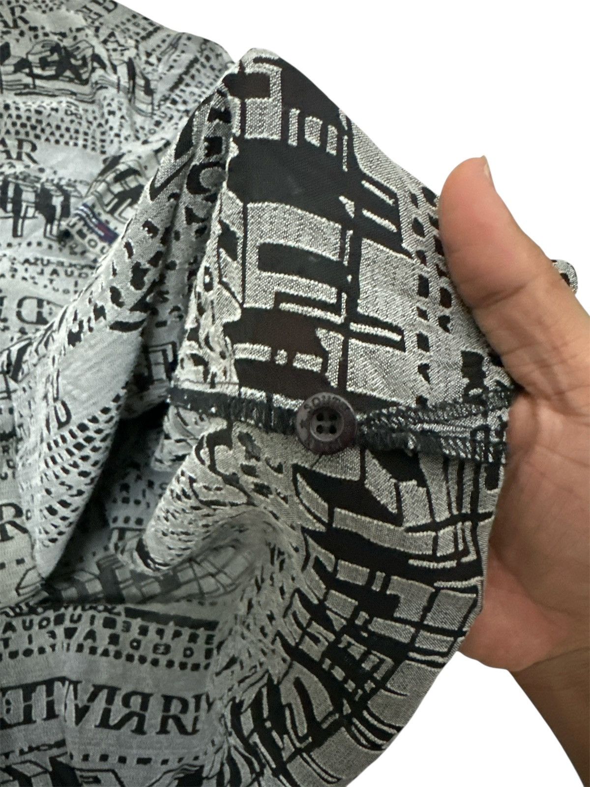 GOA 2000s Southpole Riveted Shirt Y2K Goa Lgb Kmrii Jnco Style Size US XXL / EU 58 / 5 - 11 Thumbnail