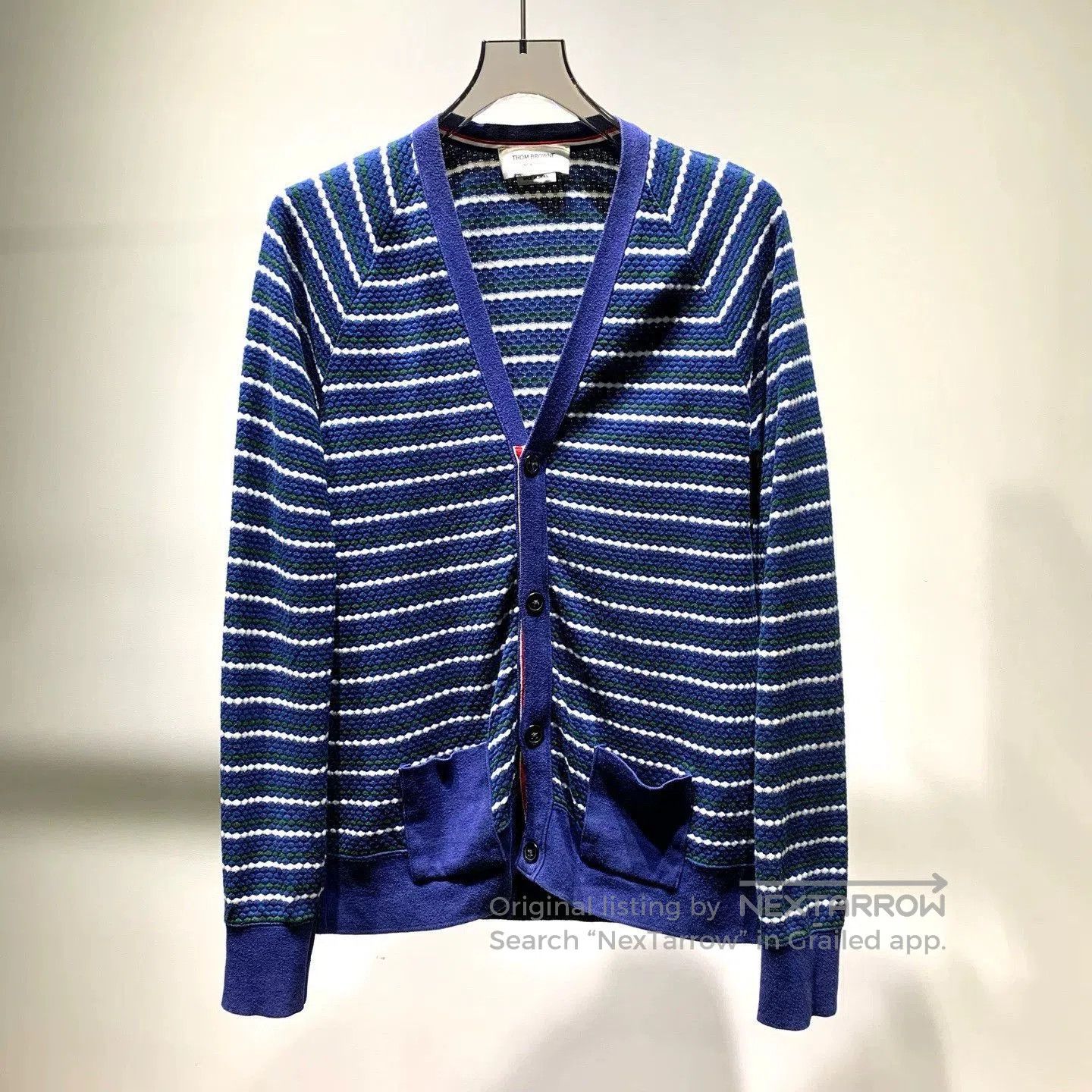 Thom Browne thom browne striped knit cardigan. Size US M / EU 48-50 / 2 - 1 Thumbnail