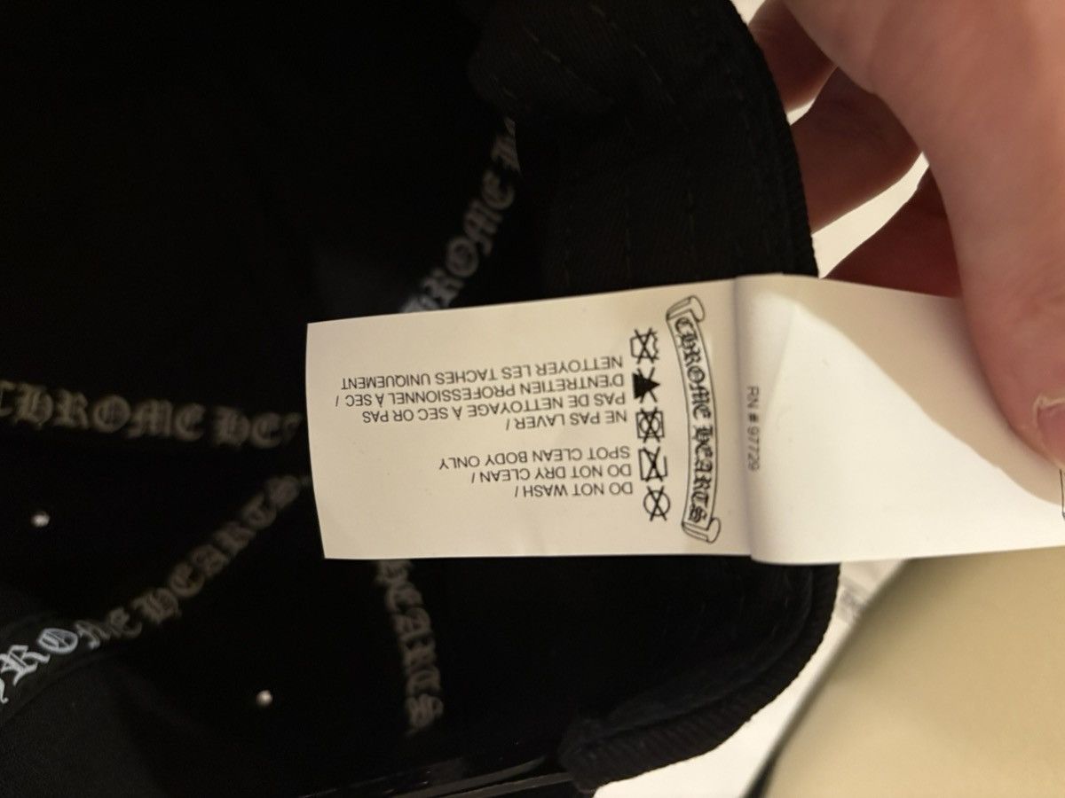 Chrome Hearts Chrome hearts denim scroll logo hat Size ONE SIZE - 5 Thumbnail