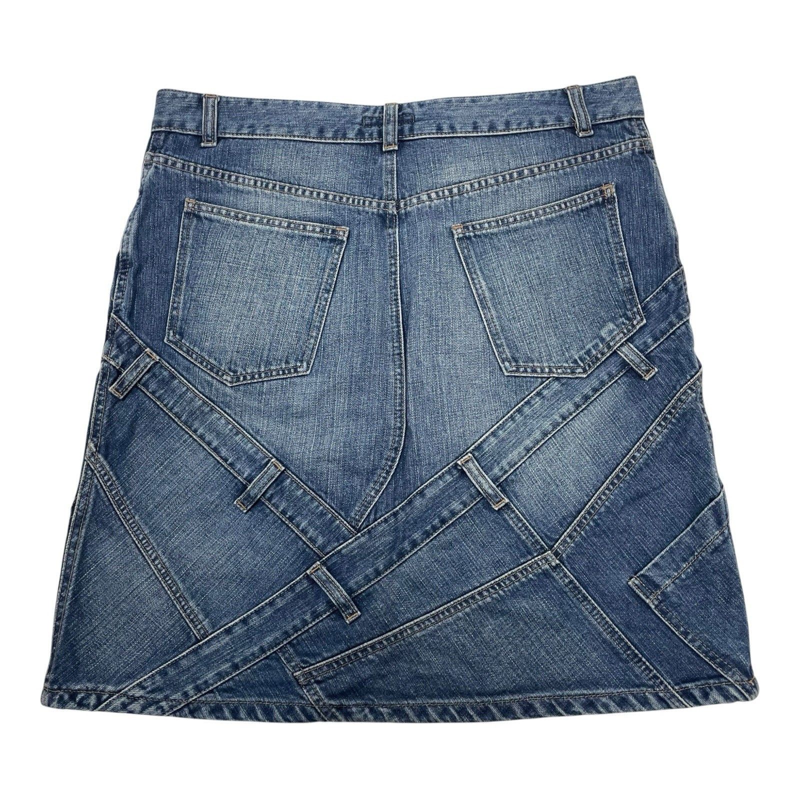 Burberry Burberry Skirt Belt A-Line Y2K Pleated Skirt Size UK12 Size 30" / US 8 / IT 44 - 2 Thumbnail