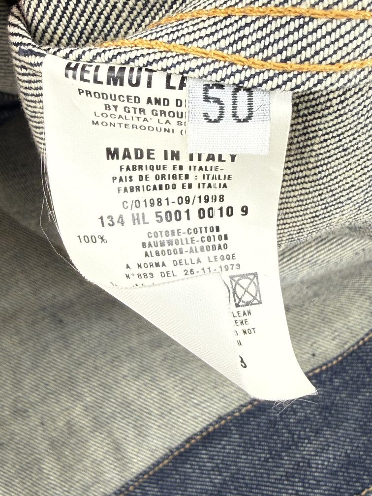 Helmut Lang FW98 Raw Denim Jacket Size US L / EU 52-54 / 3 - 4 Thumbnail