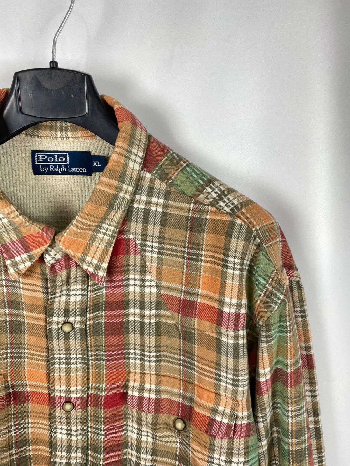 Polo Ralph Lauren Polo Ralph Lauren Plaid Warm Heavy Shirt size XL Size US XL / EU 56 / 4 - 2 Thumbnail