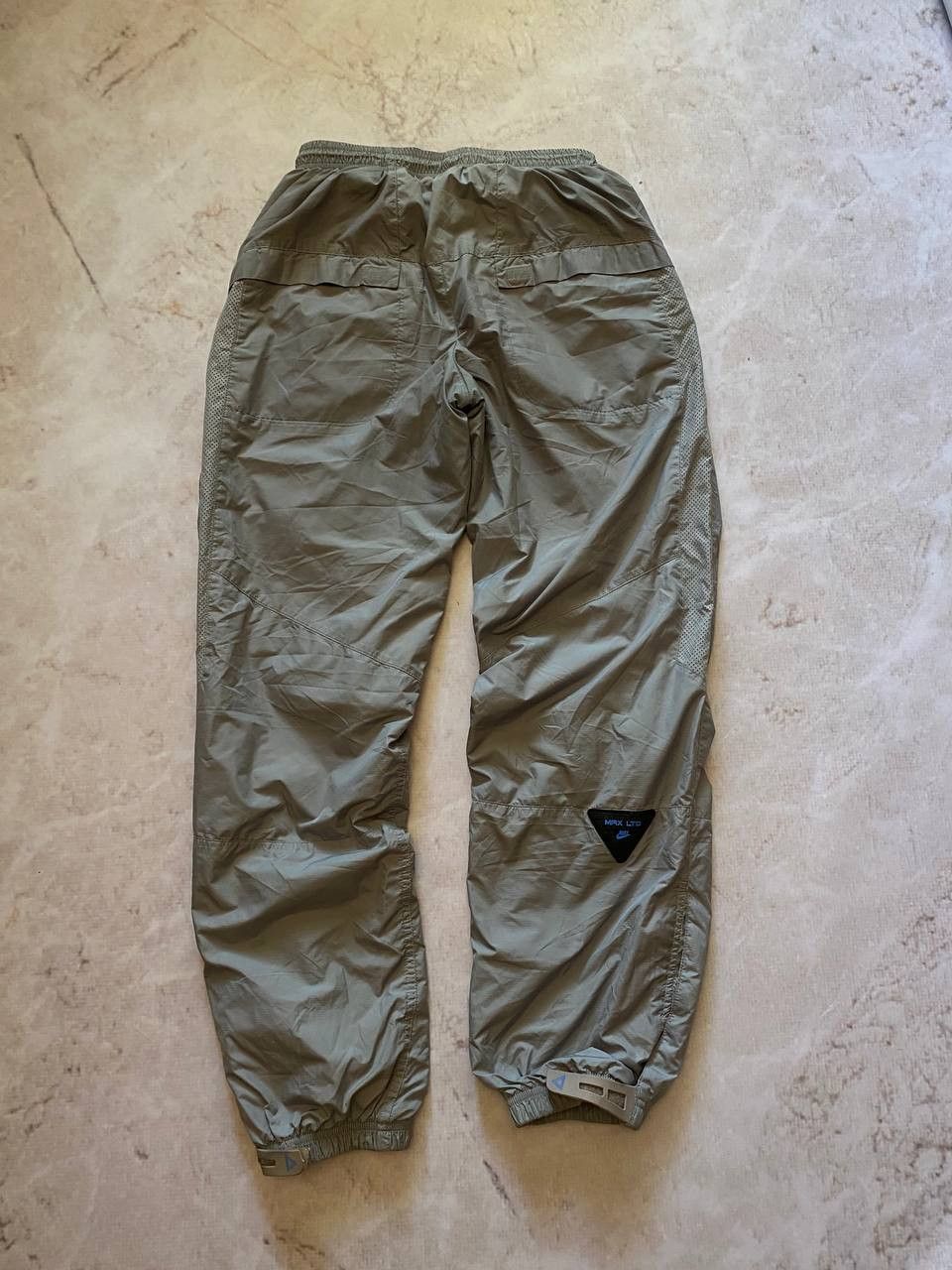 Nike × Vintage Vintage Nike Nylon Track Pants Drill style Y2k Hype Rare Size US 30 / EU 46 - 2 Thumbnail