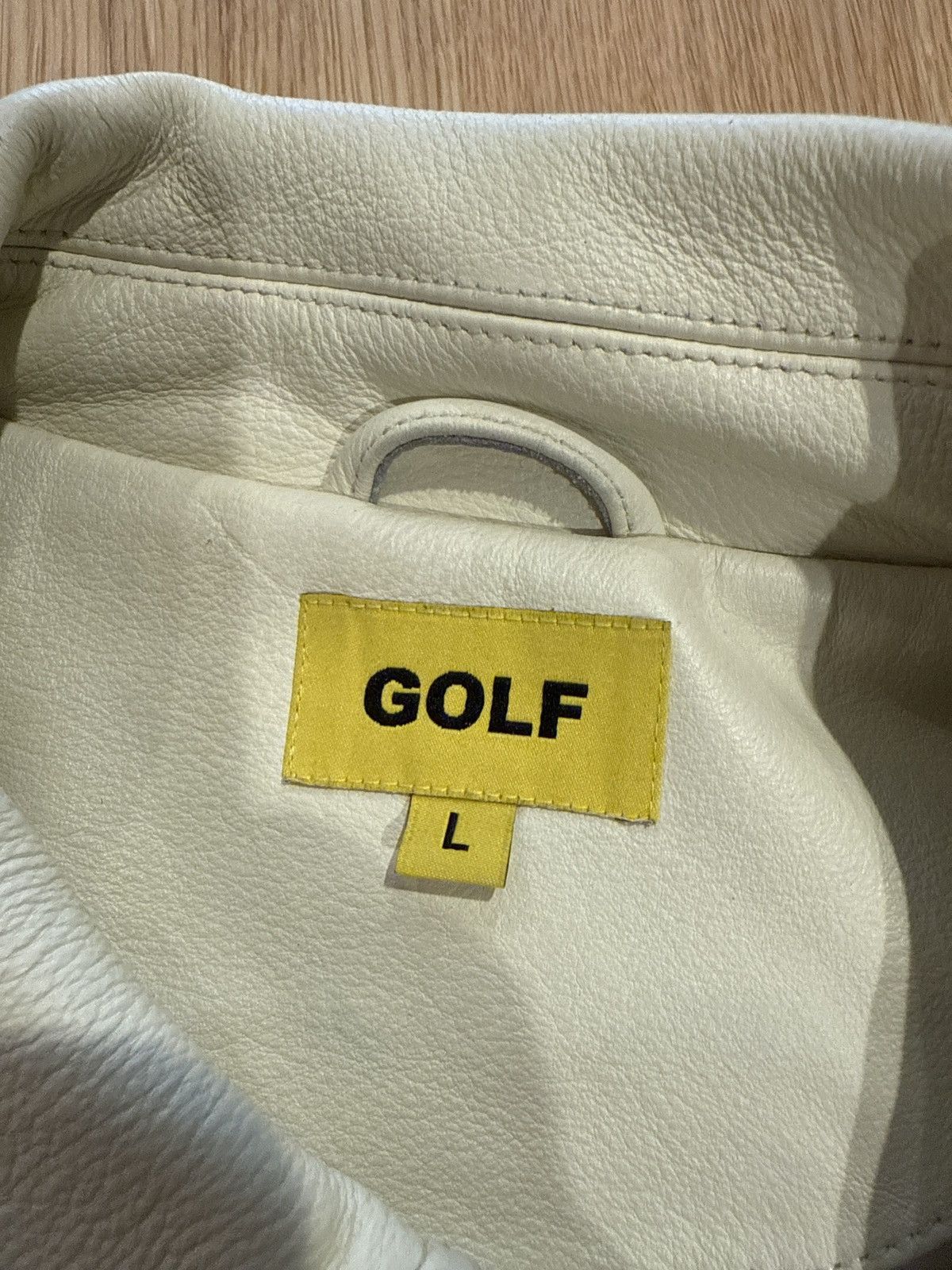 Golf le Fleur Golf x Tyler the Creator Air Brush Leather Jacket Size US L / EU 52-54 / 3 - 5 Thumbnail