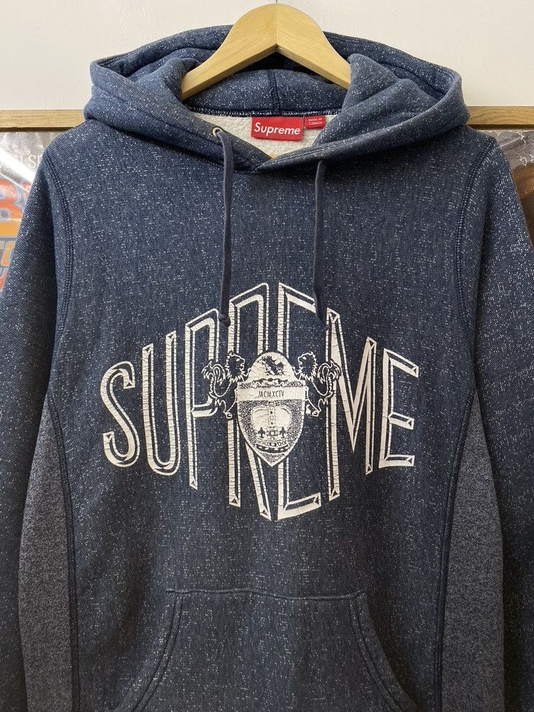 Supreme FW13 Supreme Diamond Style Centre Spellout Hoodie Size US S / EU 44-46 / 1 - 5 Thumbnail