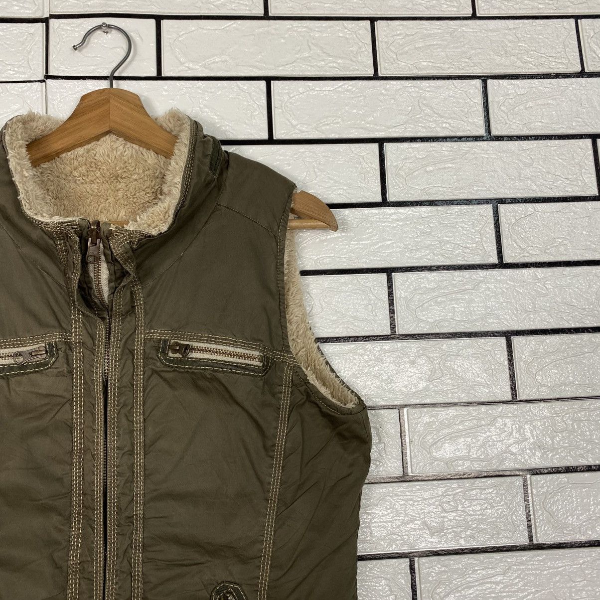 Japanese Brand Falmingo Firm Reversible Vest Jacket Issey Miyake Size US M / EU 48-50 / 2 - 7 Thumbnail